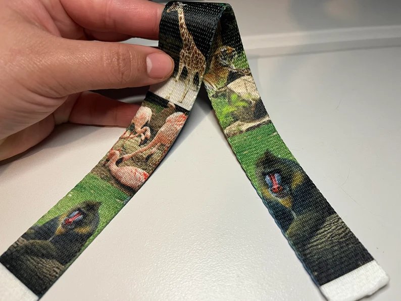 Custom Photo Wristlet with Thick Polyester Webbing product image (3)