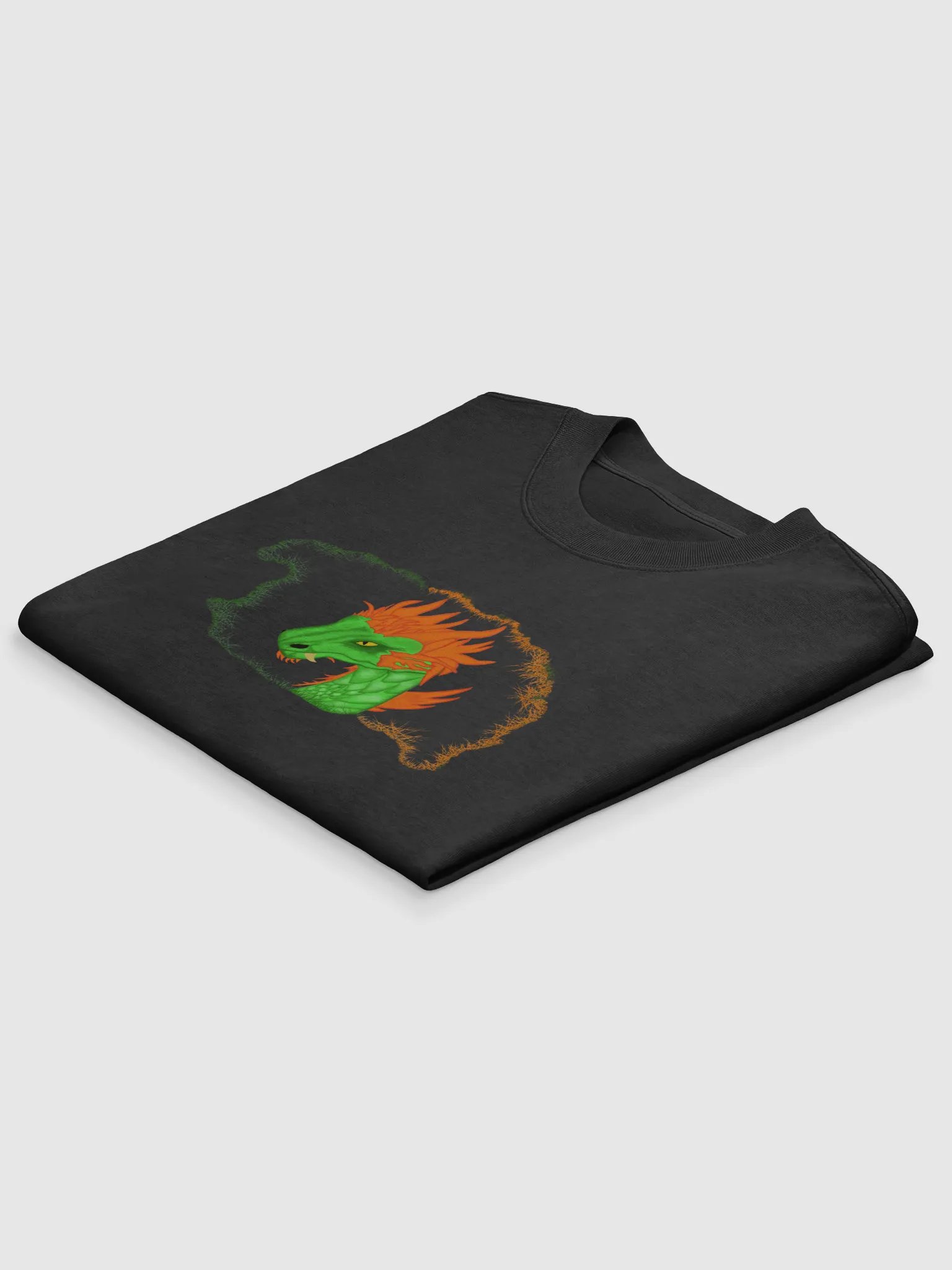 Dragon Blaze Oversized Tee product image (4)