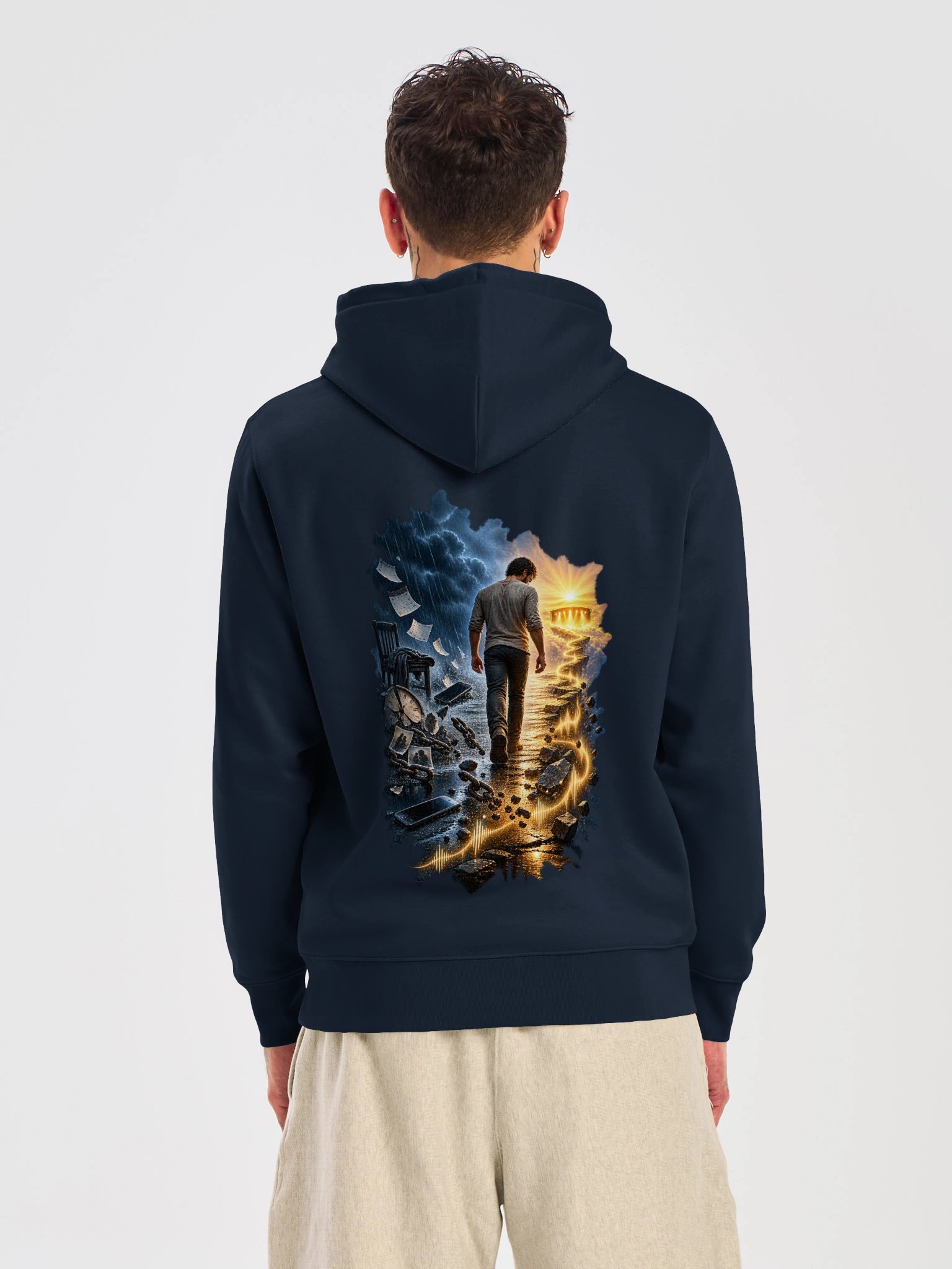 I Sacrificed Everything—Hyper Sync Beats Premium Organic Heavyweight Graphic Hoodie product image (6)