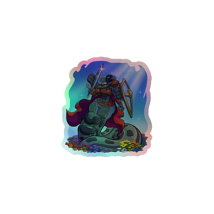 LAN-IA ADVENTURE HOLOGRAPHIC STICKER product image (1)