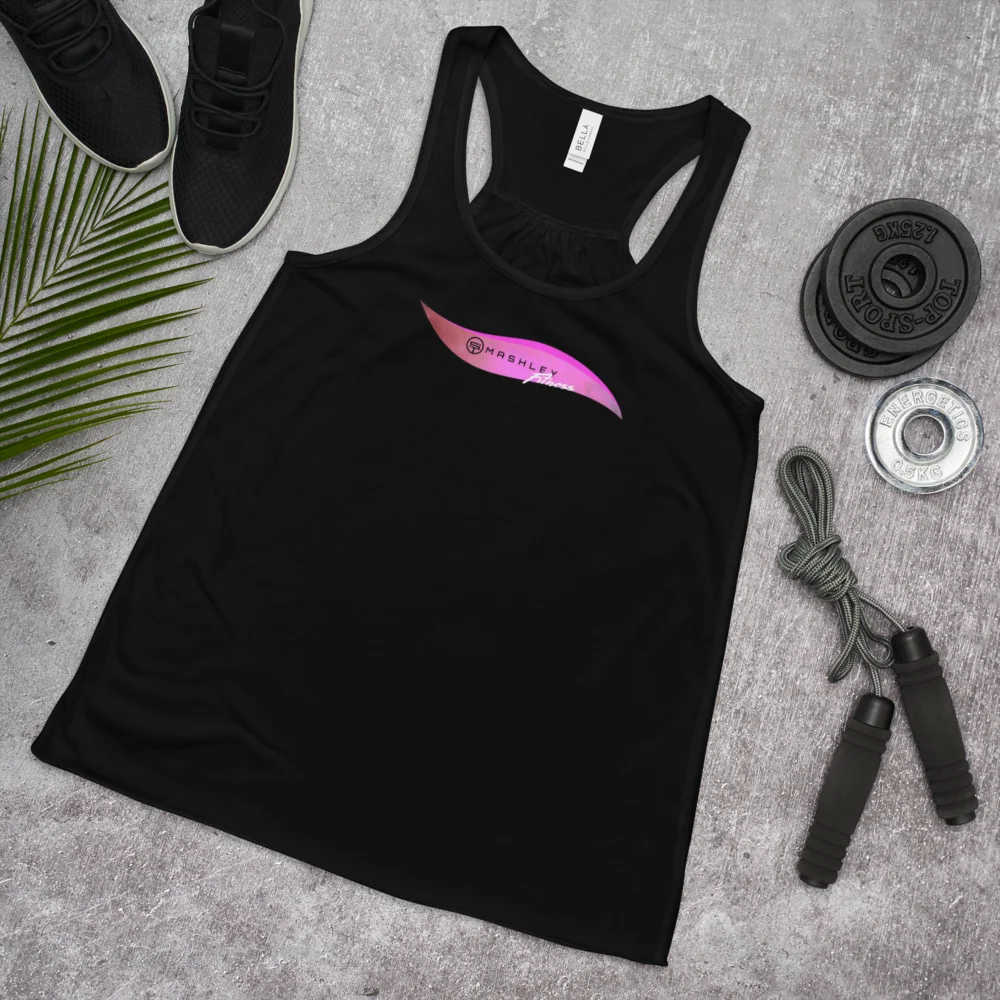 Smashley Fitness - Pink Wave Racerback Tank product image (1)
