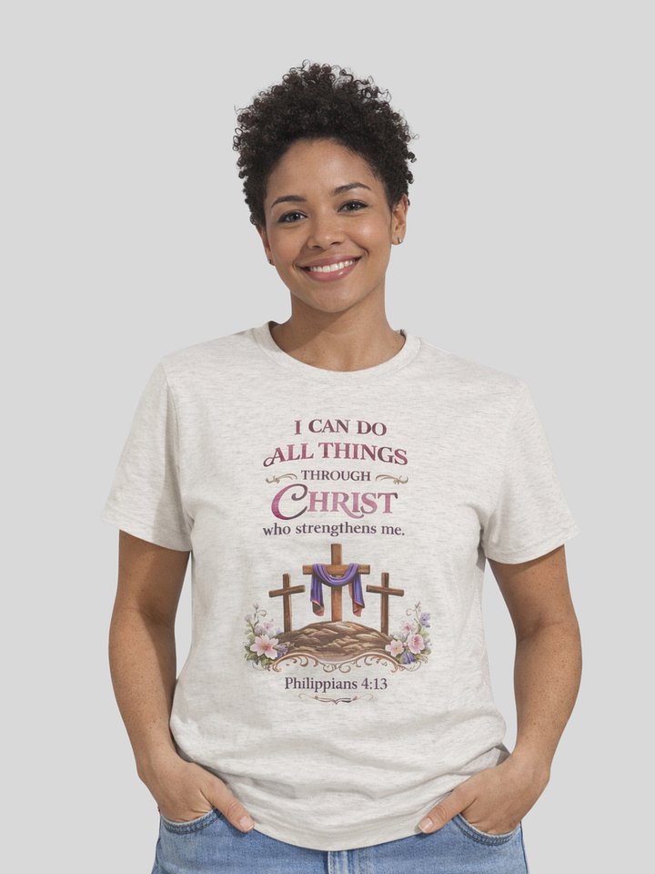 Strength in Serinity Cross T-Shirt product image (1)