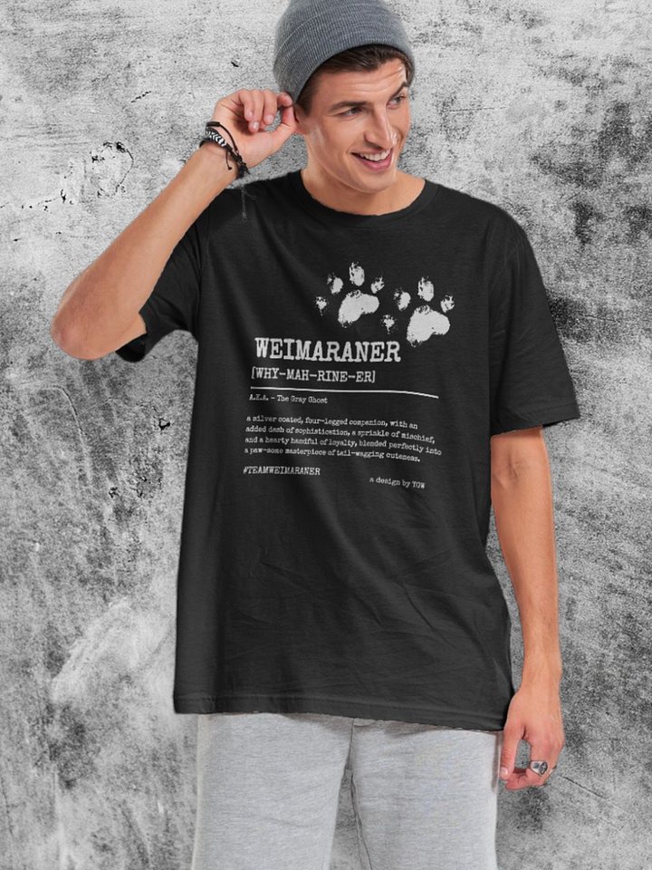 Definition of Weimaraner V2 - Bella+Canvas Supersoft T-shirt product image (1)