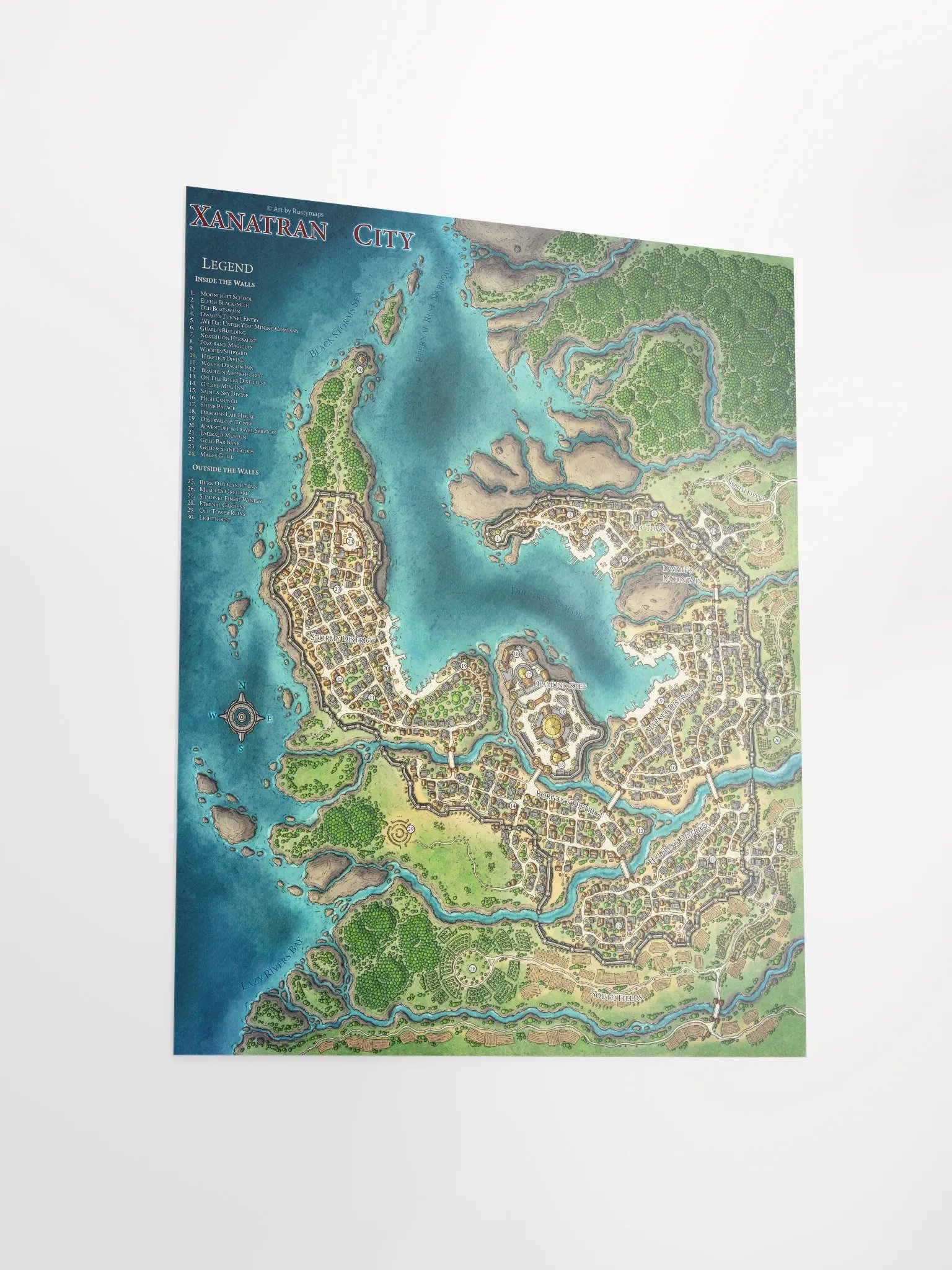 Xanatran City Poster 16