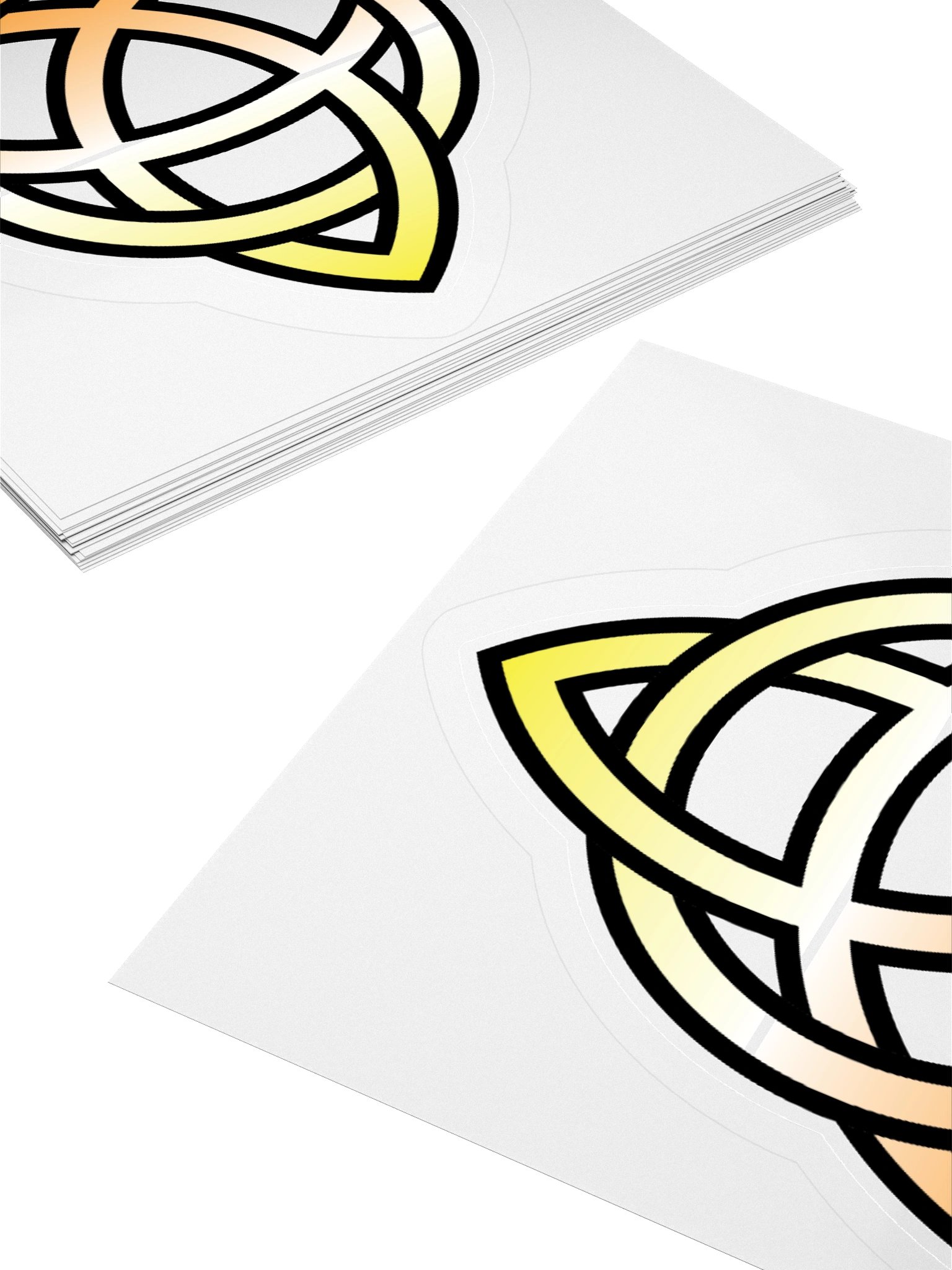 Maverique Pride Gradient Celtic Knot Sticker product image (12)