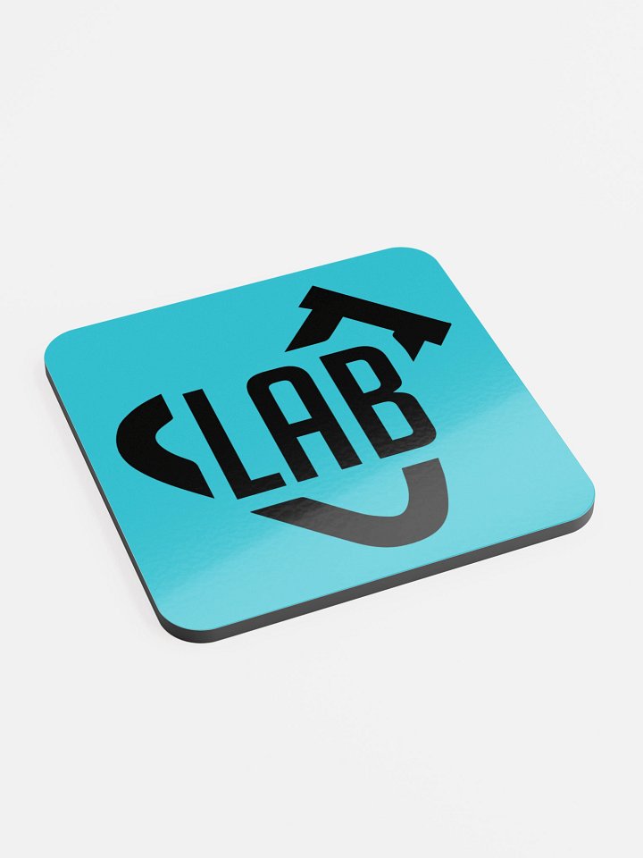 Vintage LaB Logo Glossed Coaster product image (2)