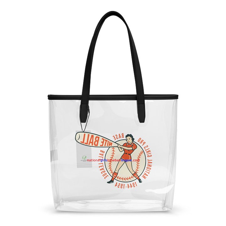 NGBL Legacy Collection Modern Nite Ball Logo Clear Tote Bag product image (2)