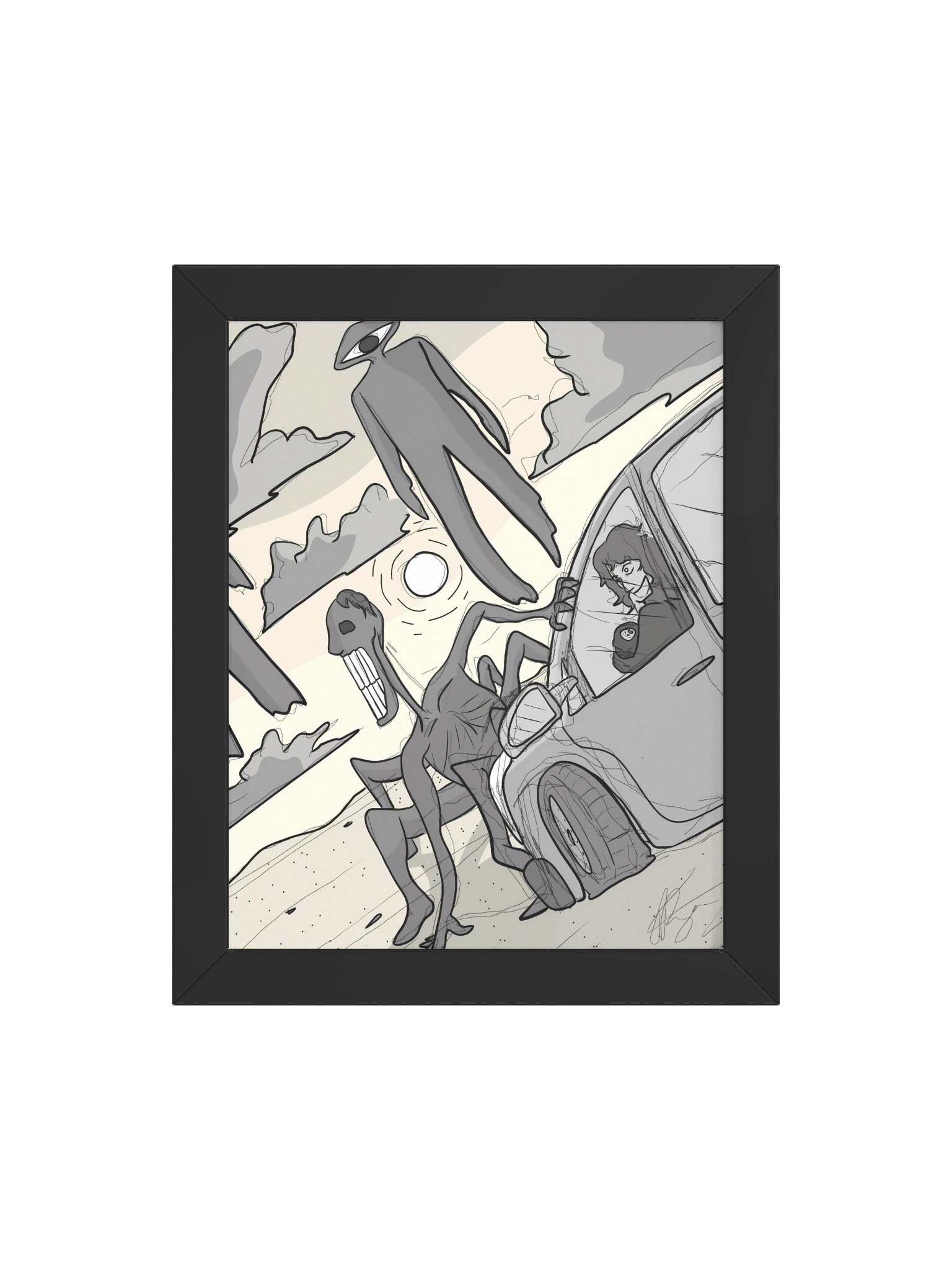 It Knows — Framed Print product image (24)