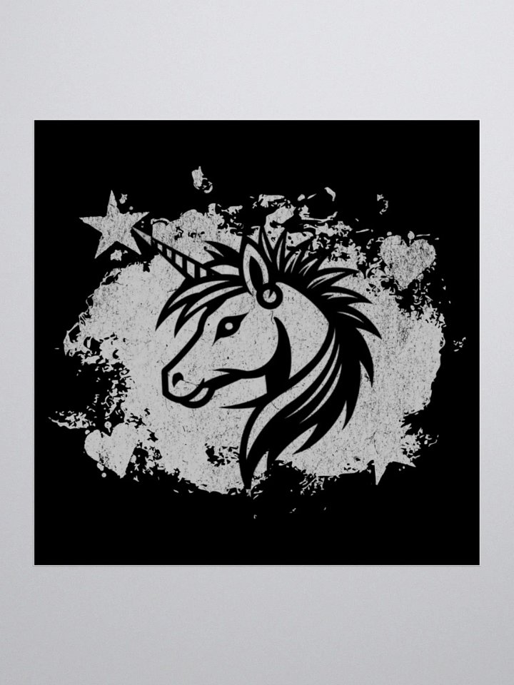 Punk Unicorn Kiss Cut Stickers product image (2)
