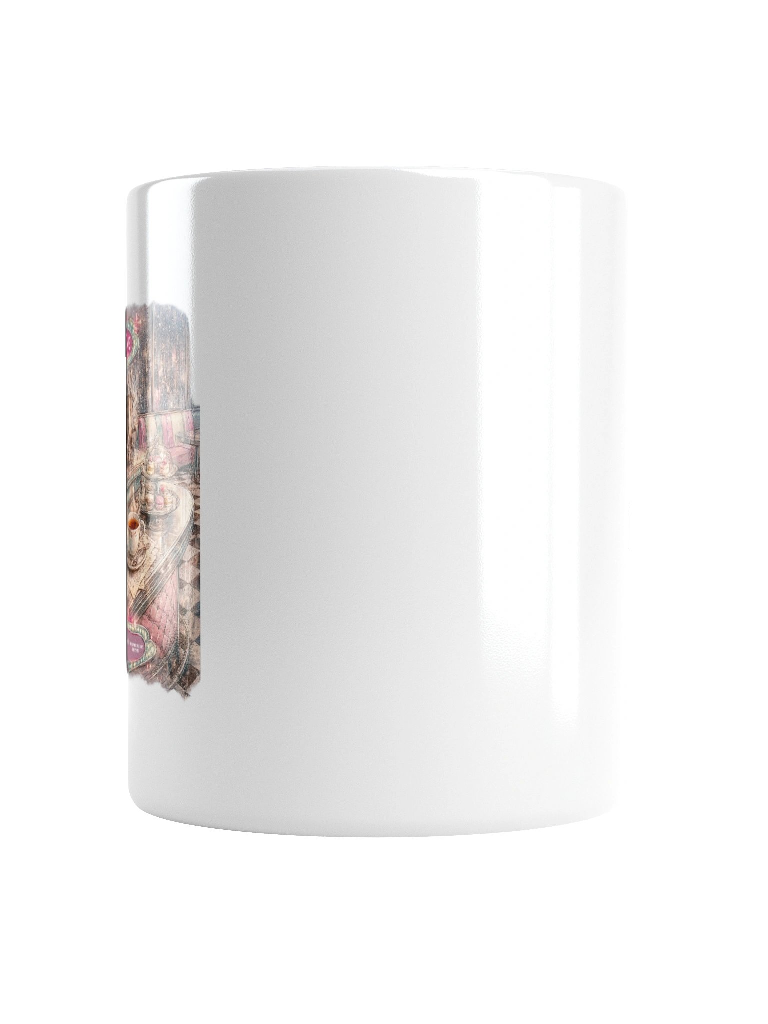 1950's Diner Tea Time Ceramic Mug product image (6)