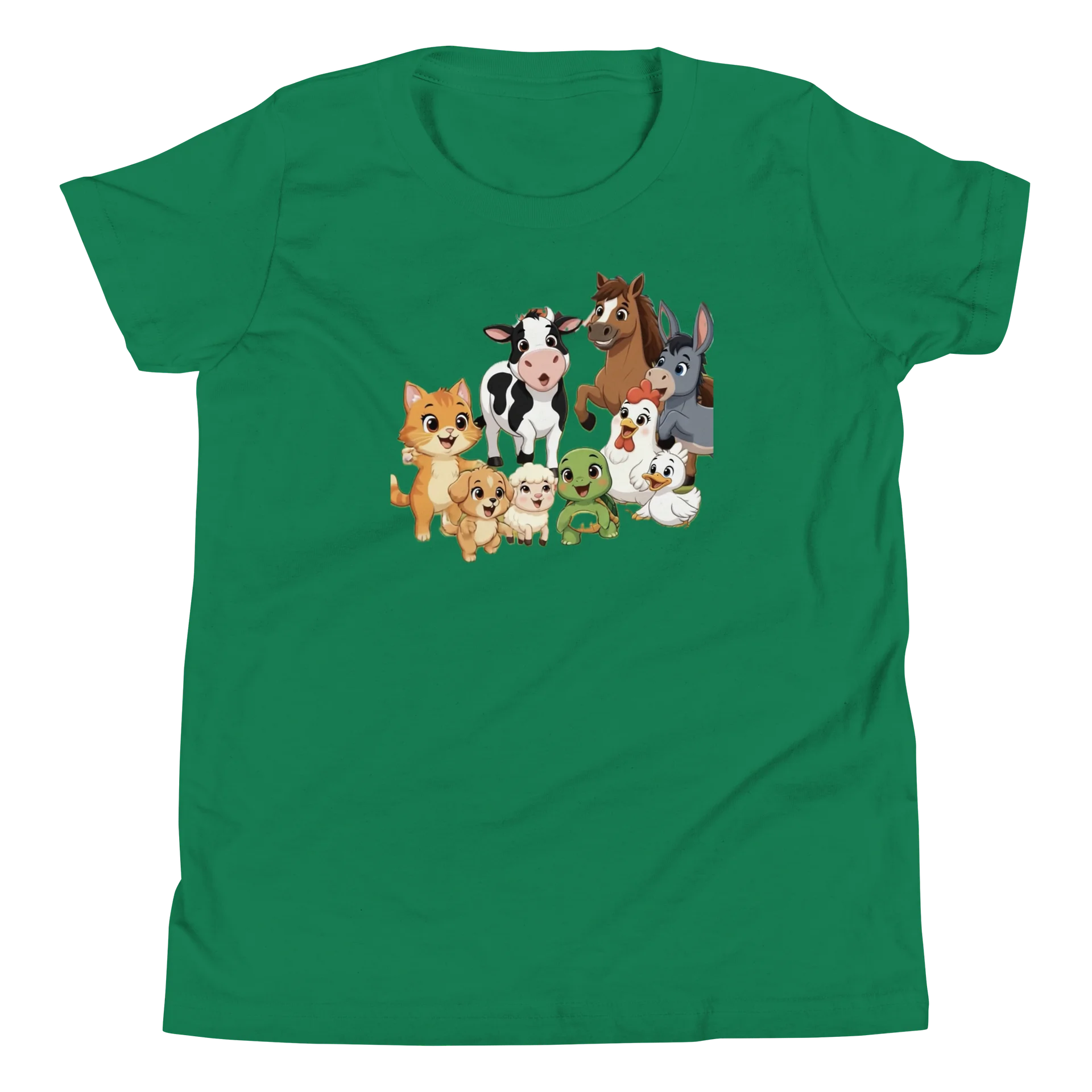 Cute Farm Friends Youth Tee product image (4)