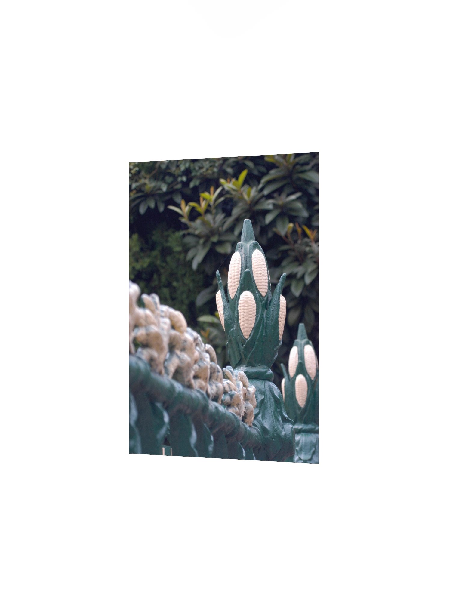 The Cornstalk Fence — New Orleans Art Print | The Indigo Hours | Casa de Karma Press product image (2)