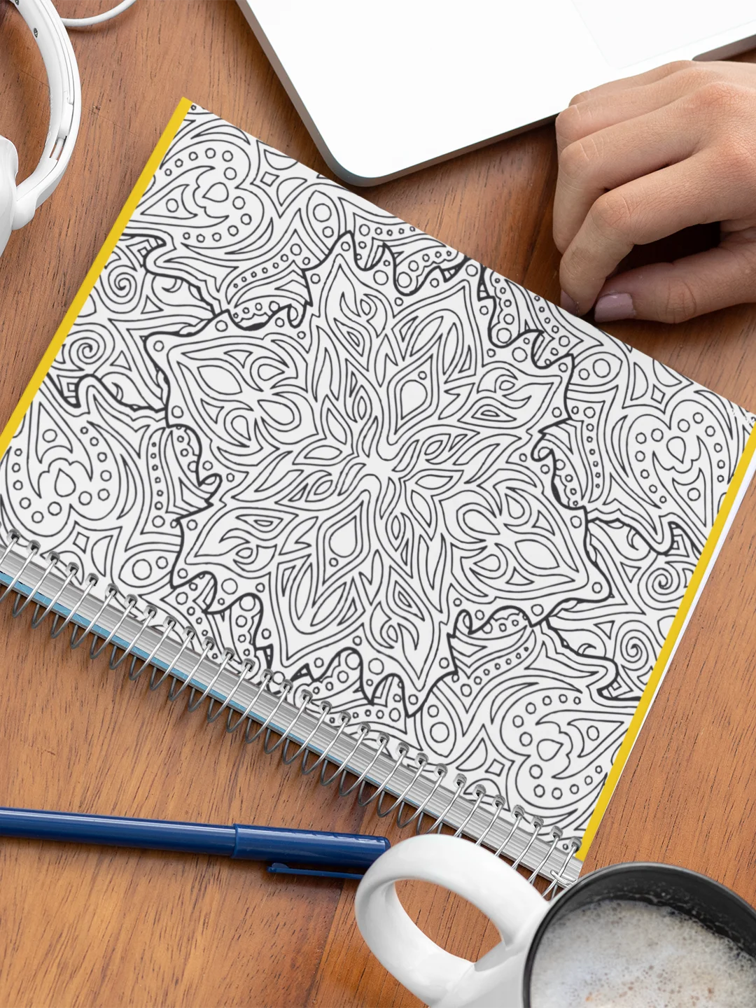 Mega Mandala Printable Coloring Book product image (3)
