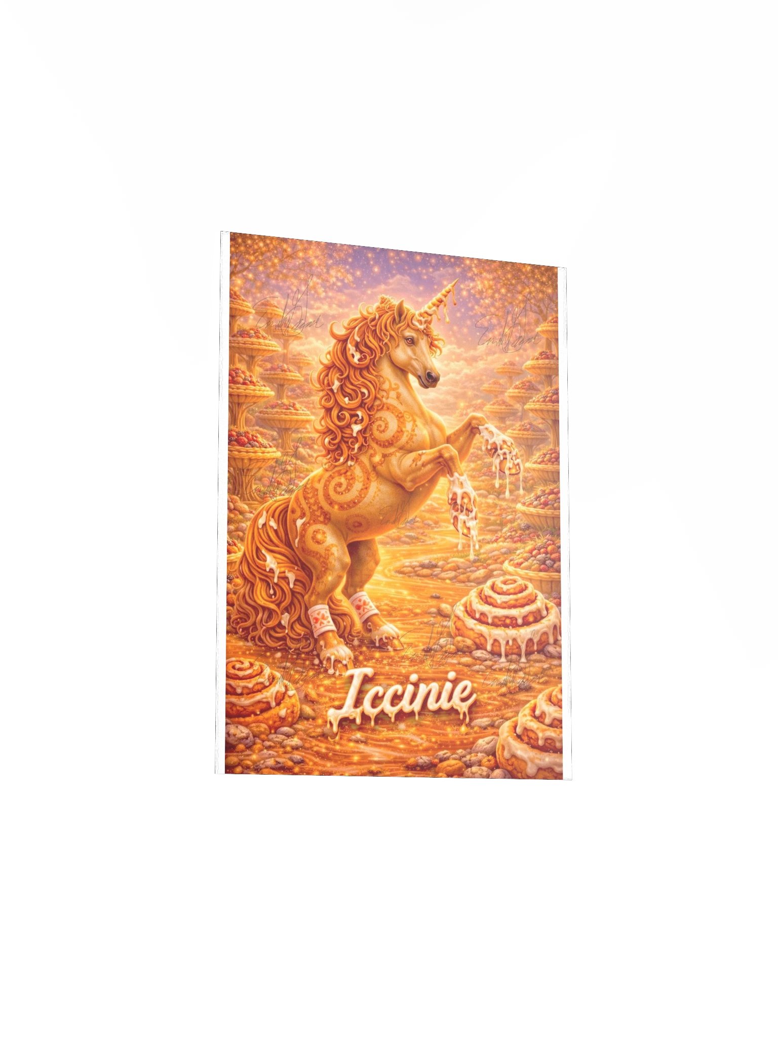 Iccinie — Foodie Unicorn Poster product image (3)