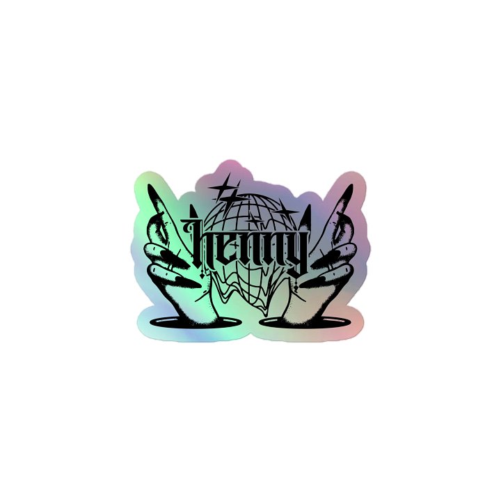 Holographic Sticker // TWR SERIES product image (1)