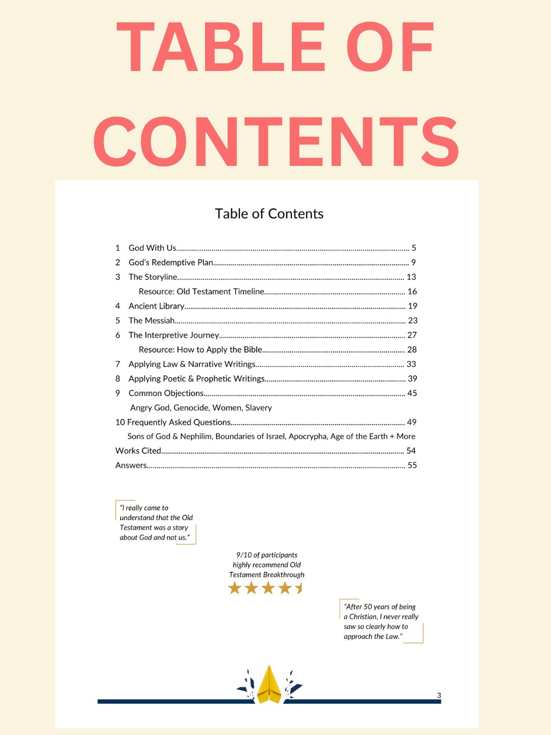 Old Testament Breakthrough Workbook & Video Access product image (4)