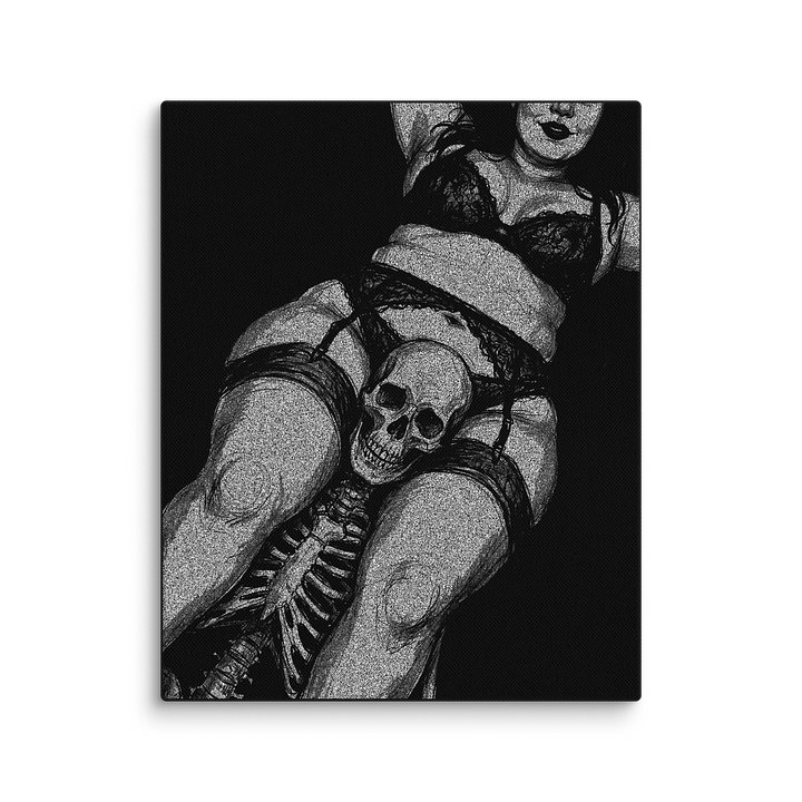 Thigh Master Canvas Print product image (1)