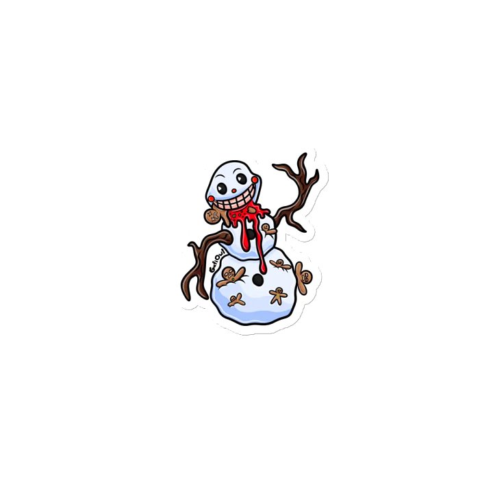 Hungry Snowman Magnet product image (2)