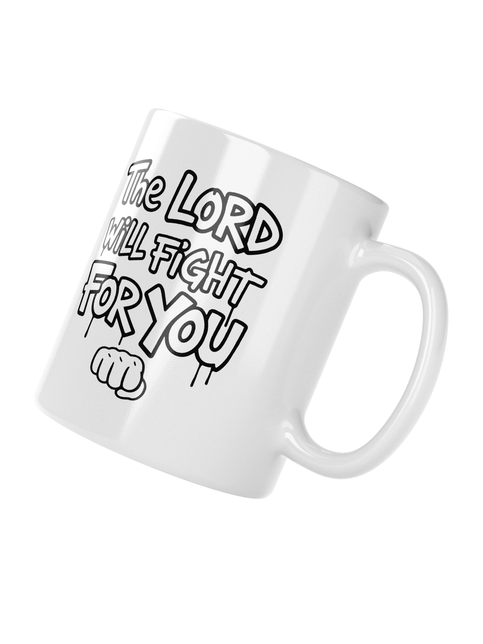 The Lord Will Fight For You Mug product image (7)