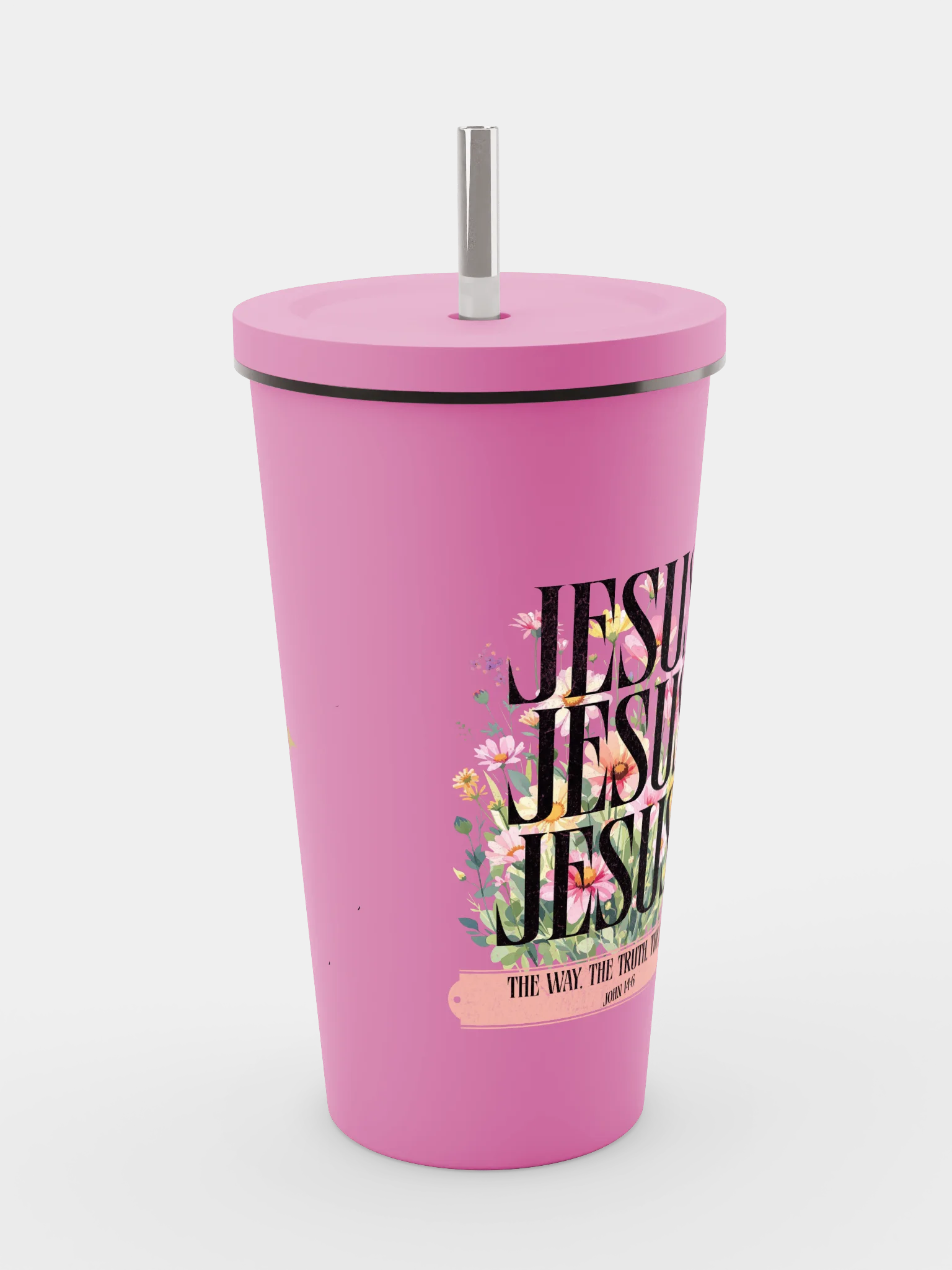 Jesus Floral Faith Tumbler product image (4)