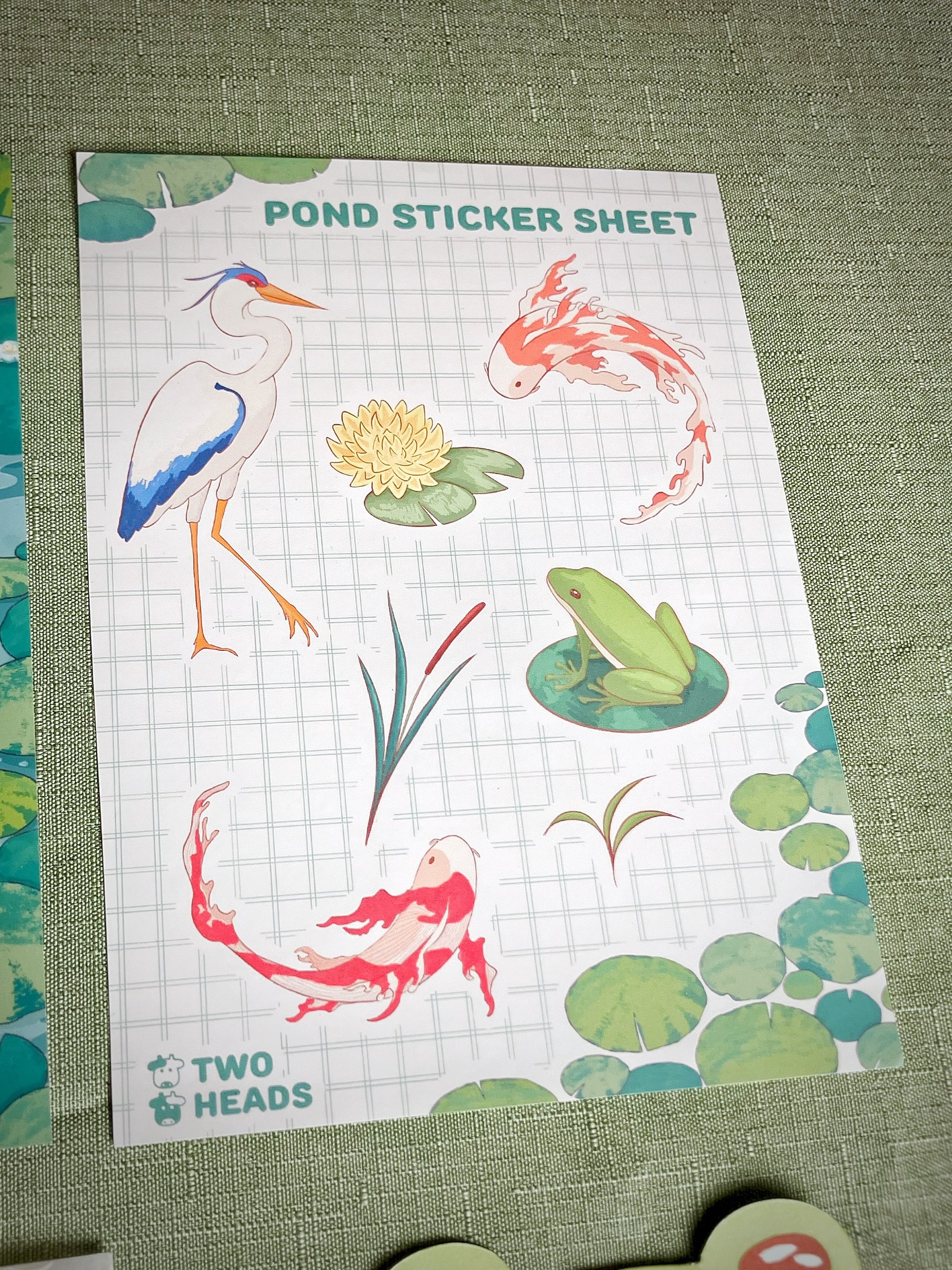 Pond Sticker Sheet product image (1)