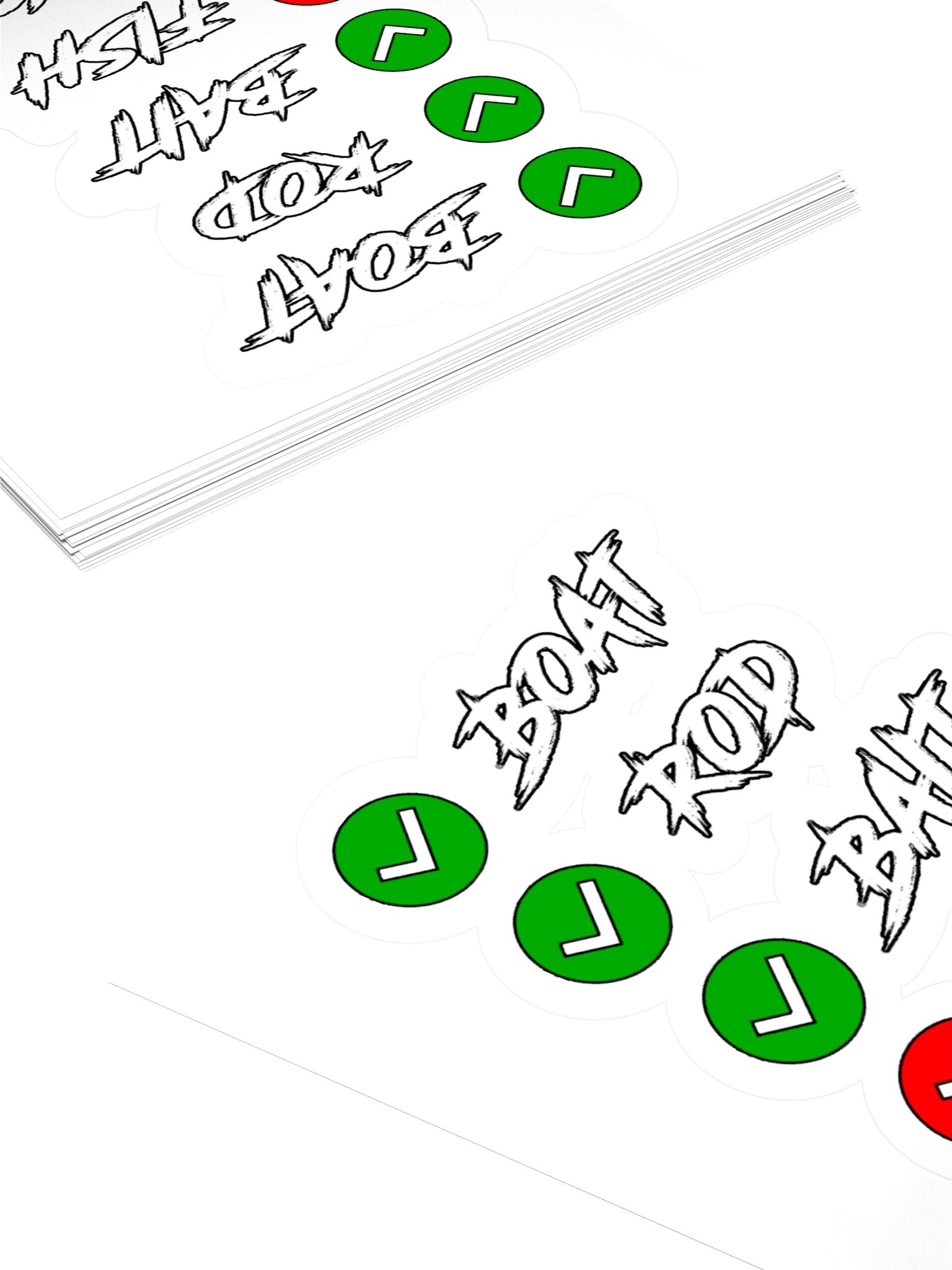 Fishing Checklist Sticker product image (12)