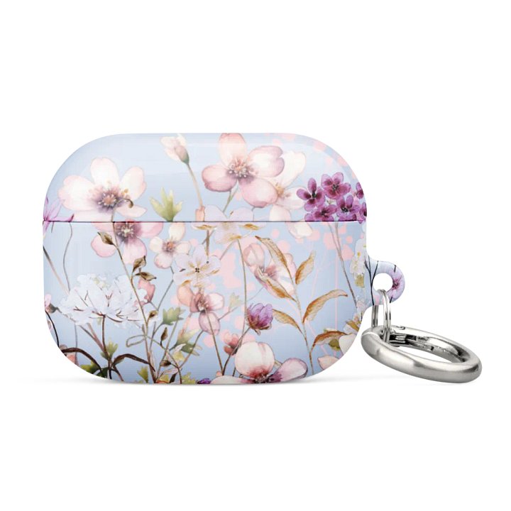 Floral Garden Light Blue AirPods® Case product image (1)