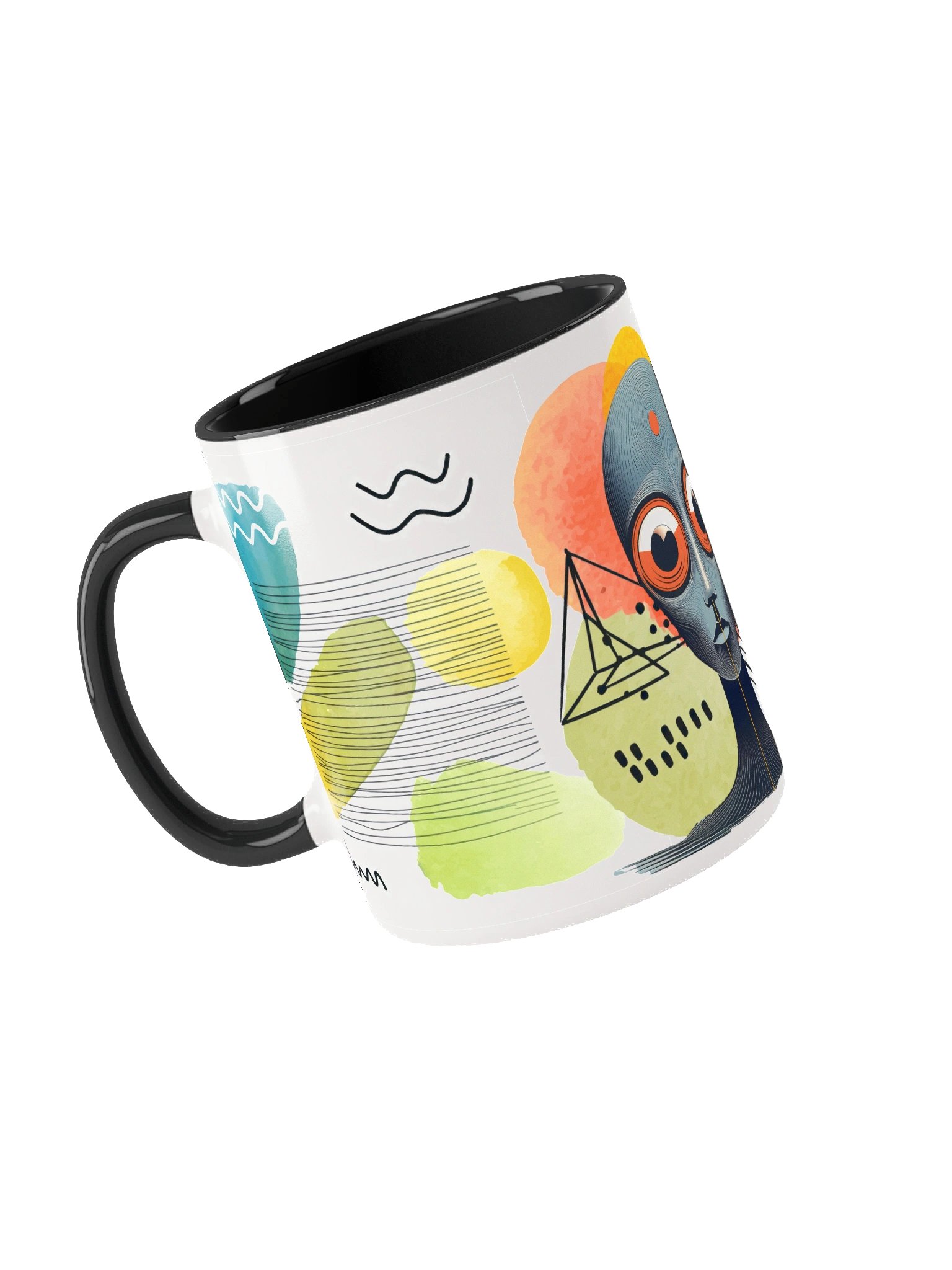 Abstract Art Coffee Mug: STARE INTO YOUR SOUL product image (5)