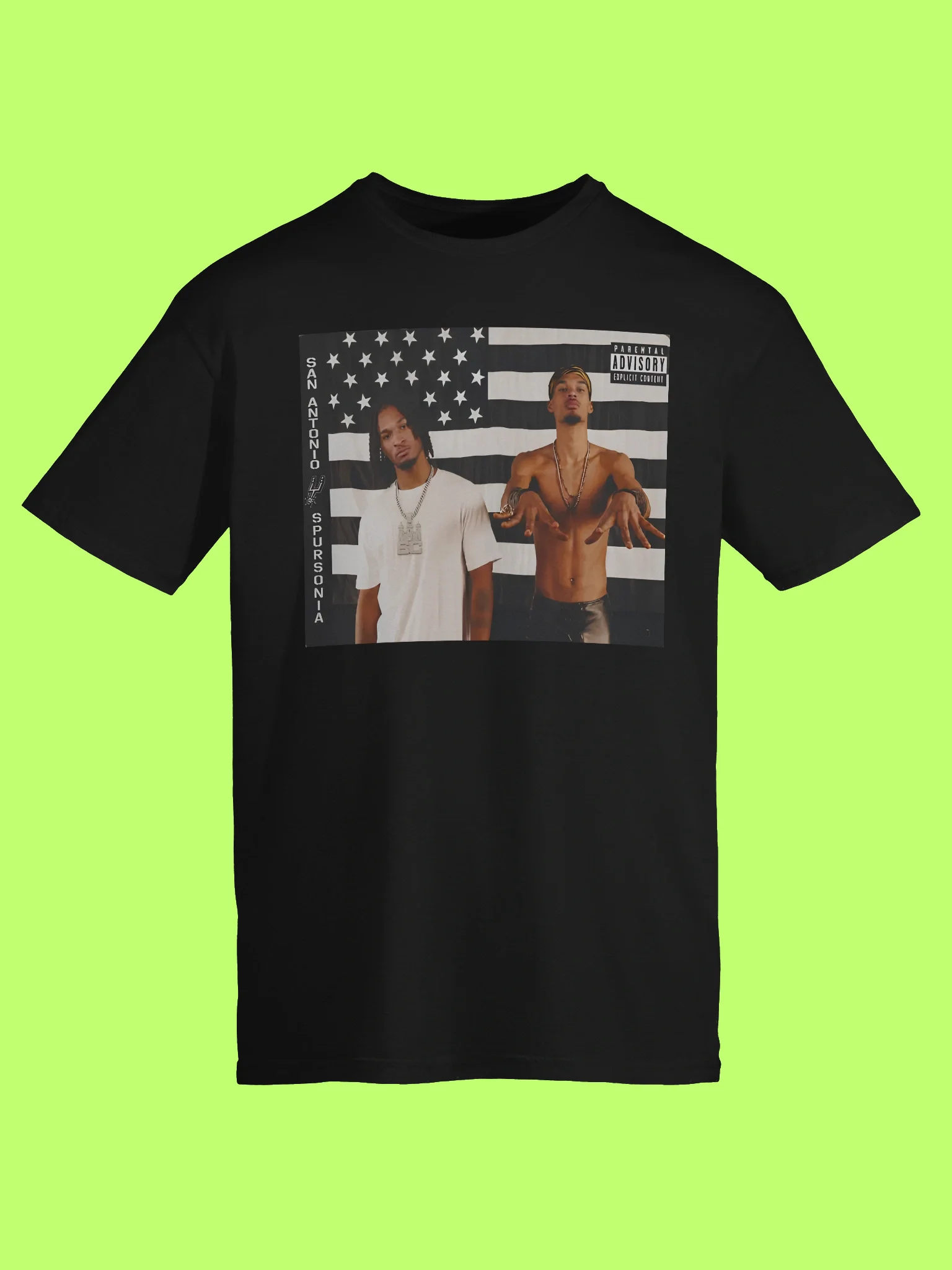 Victor Wemby And Jordan Clarkson Spursonia Shirt product image (152)