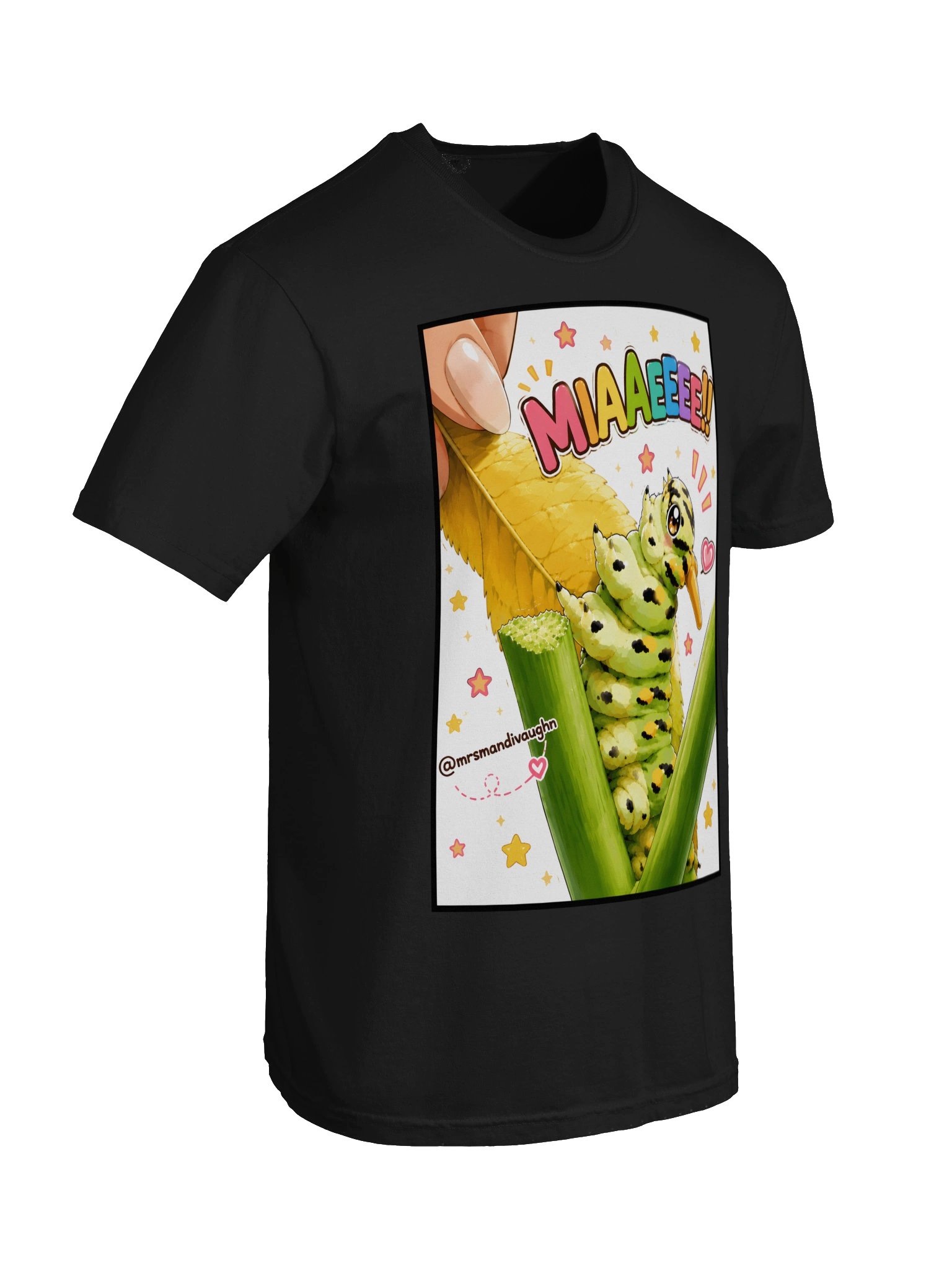 MIAAEEE!! Anime Eastern Black Swallowtail Caterpillar Tee product image (6)