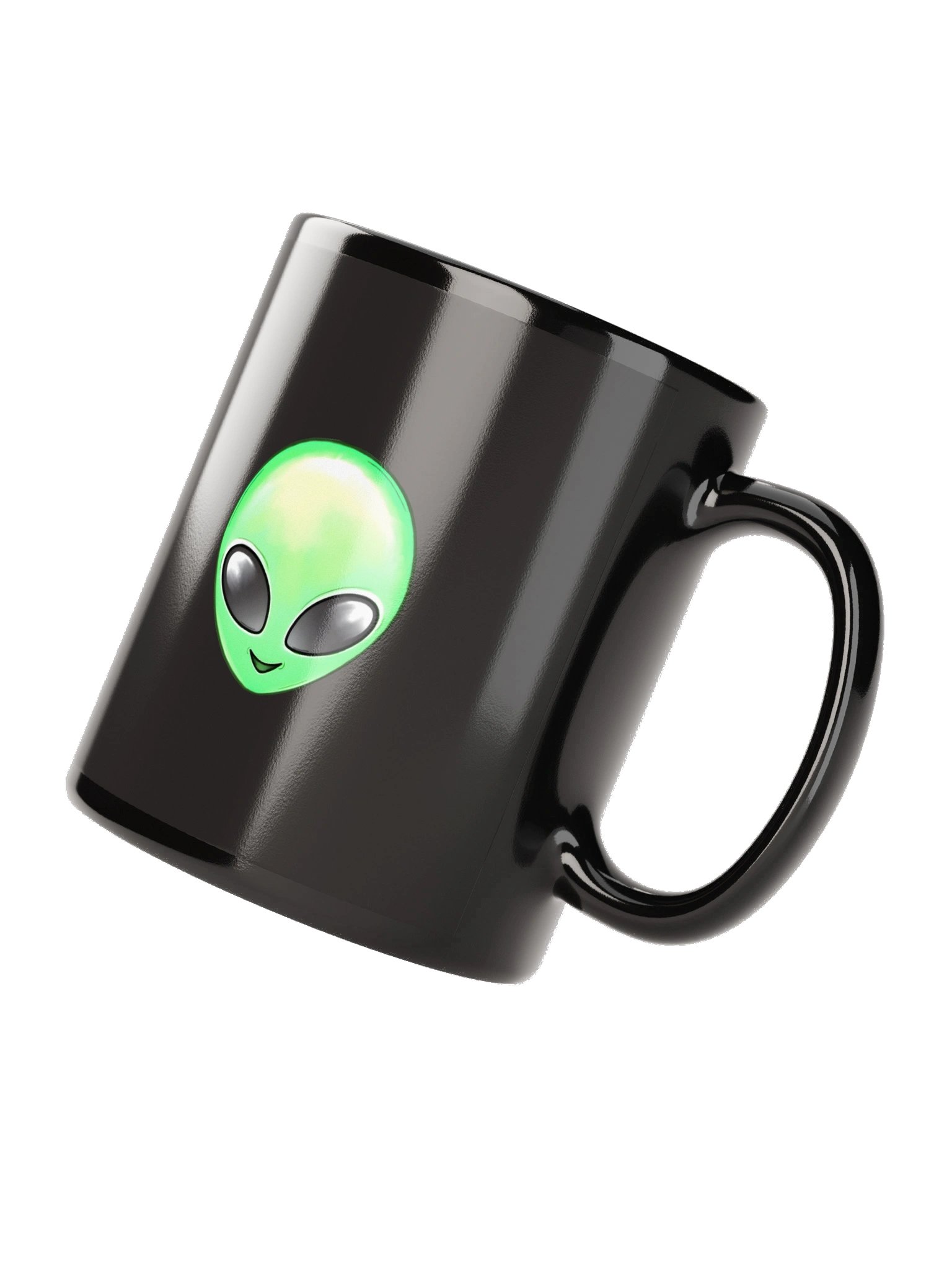 Alien Abduction Black Glossy Mug product image (7)