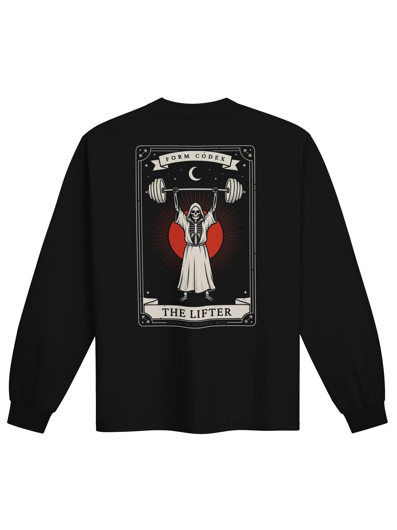 The Lifter: Minimalist Heavyweight Long Sleeve Shirt product image (2)