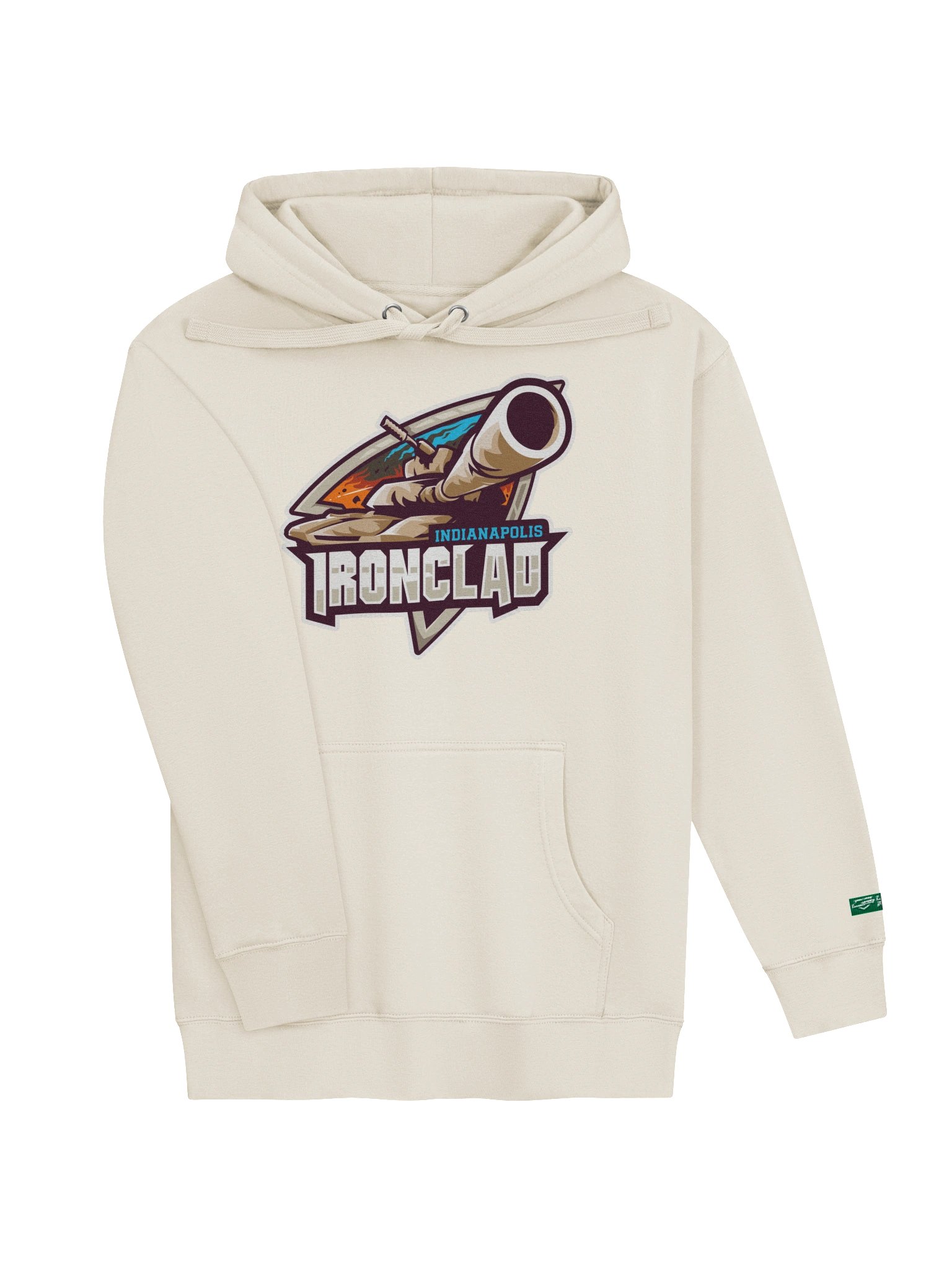Indianapolis Ironclad Logo Hoodie product image (3)