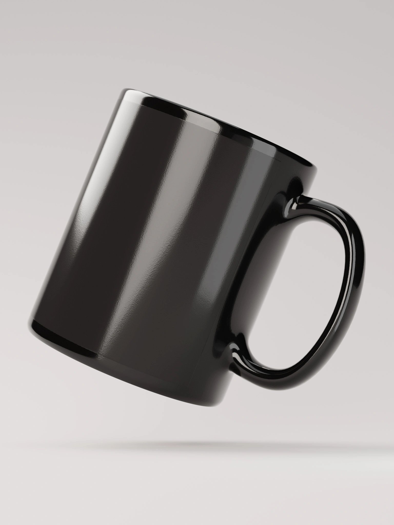 Sekudu Black Glossy Mug product image (4)