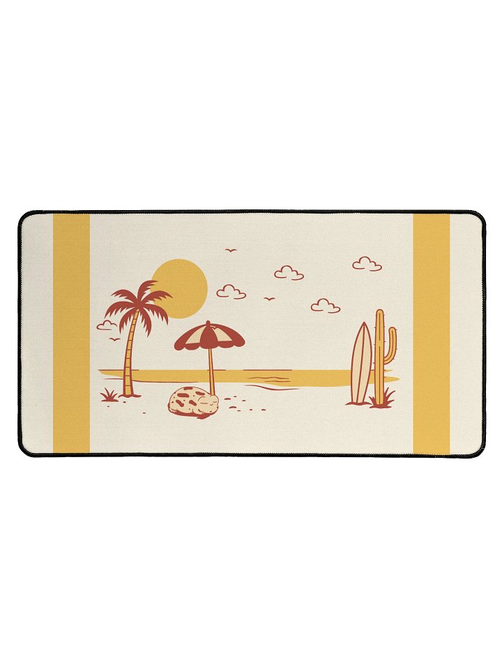 Beach Sunset Desk Mat product image (1)