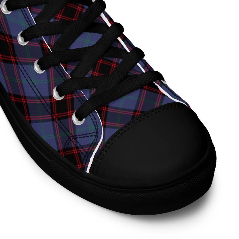 Rutherford Tartan Men's High Top Shoes product image (11)