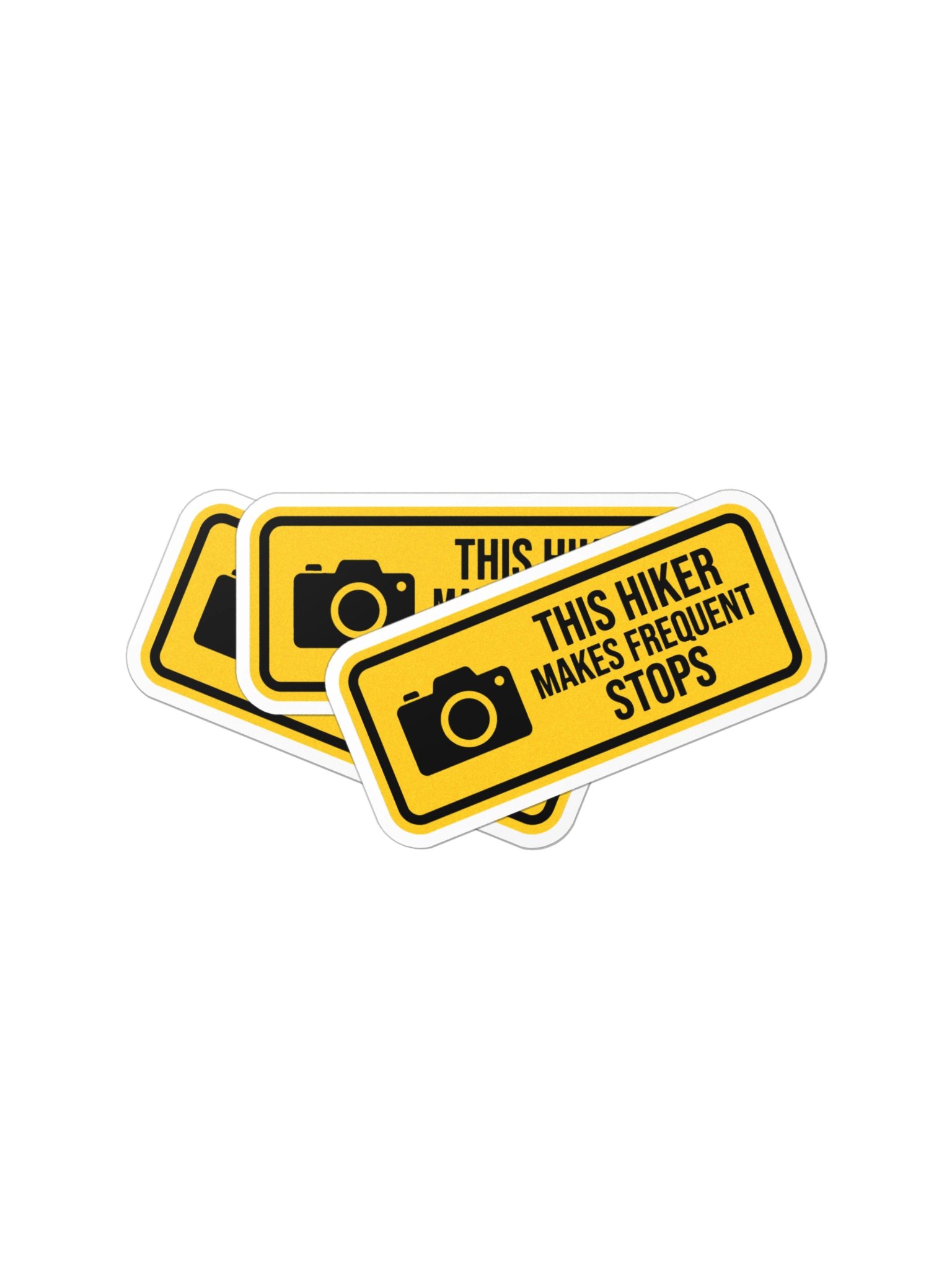 This Hiker Makes Frequent Stops Sticker product image (3)