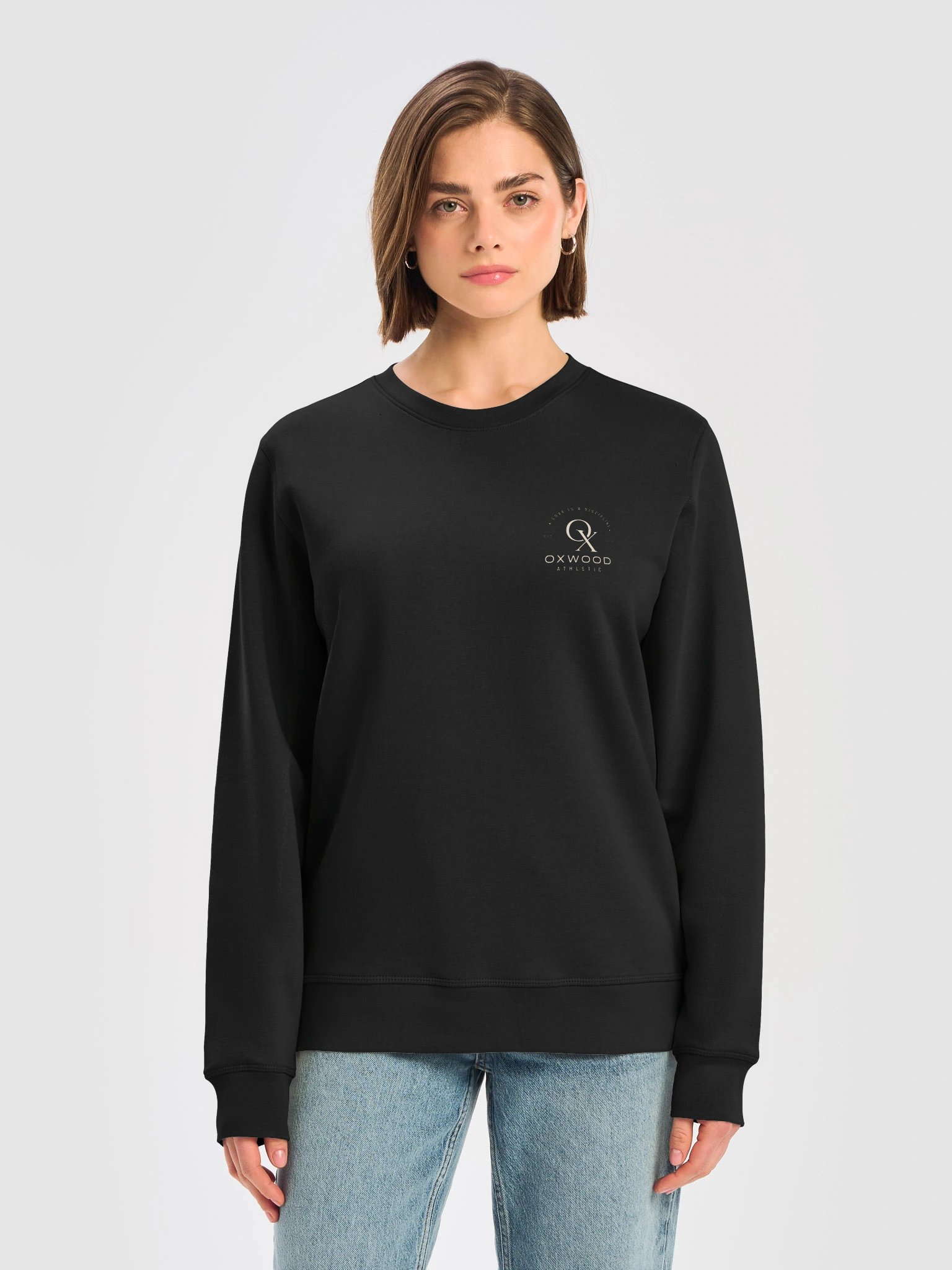 The Discipline Fleece Crewneck Sweater | OXWOOD Athletic product image (5)