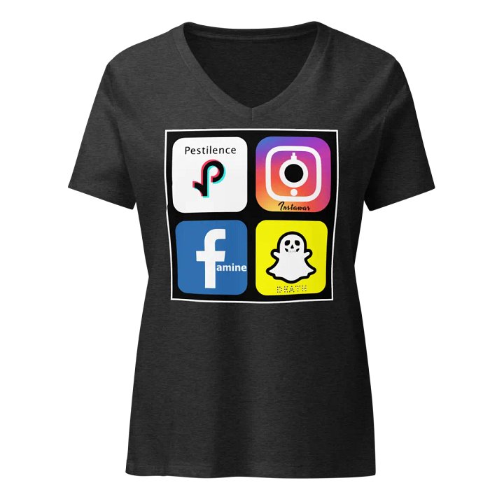 4 apps of the Apocalypse V Neck product image (3)