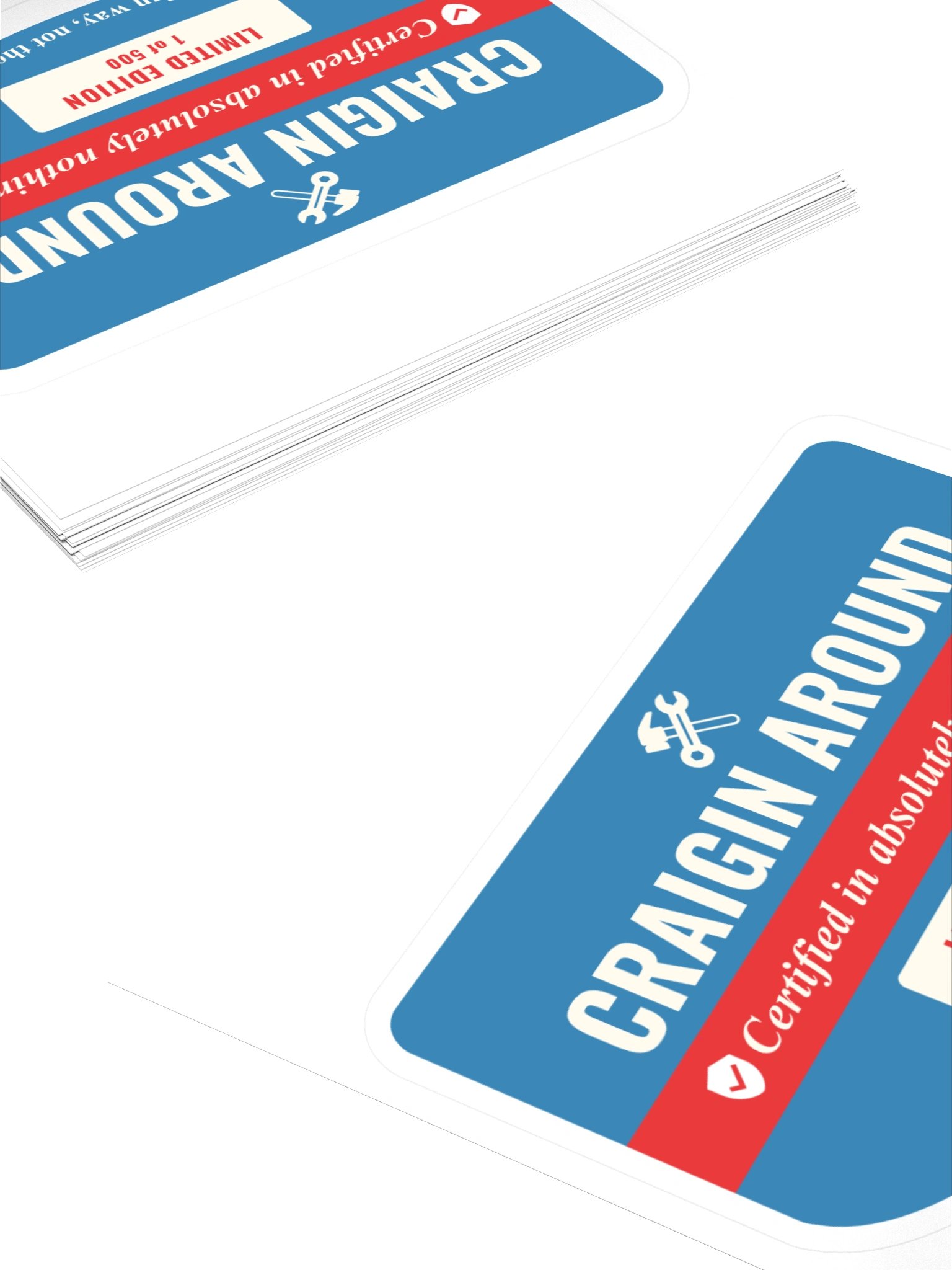 Craigin Around Sticker: First Edition product image (4)