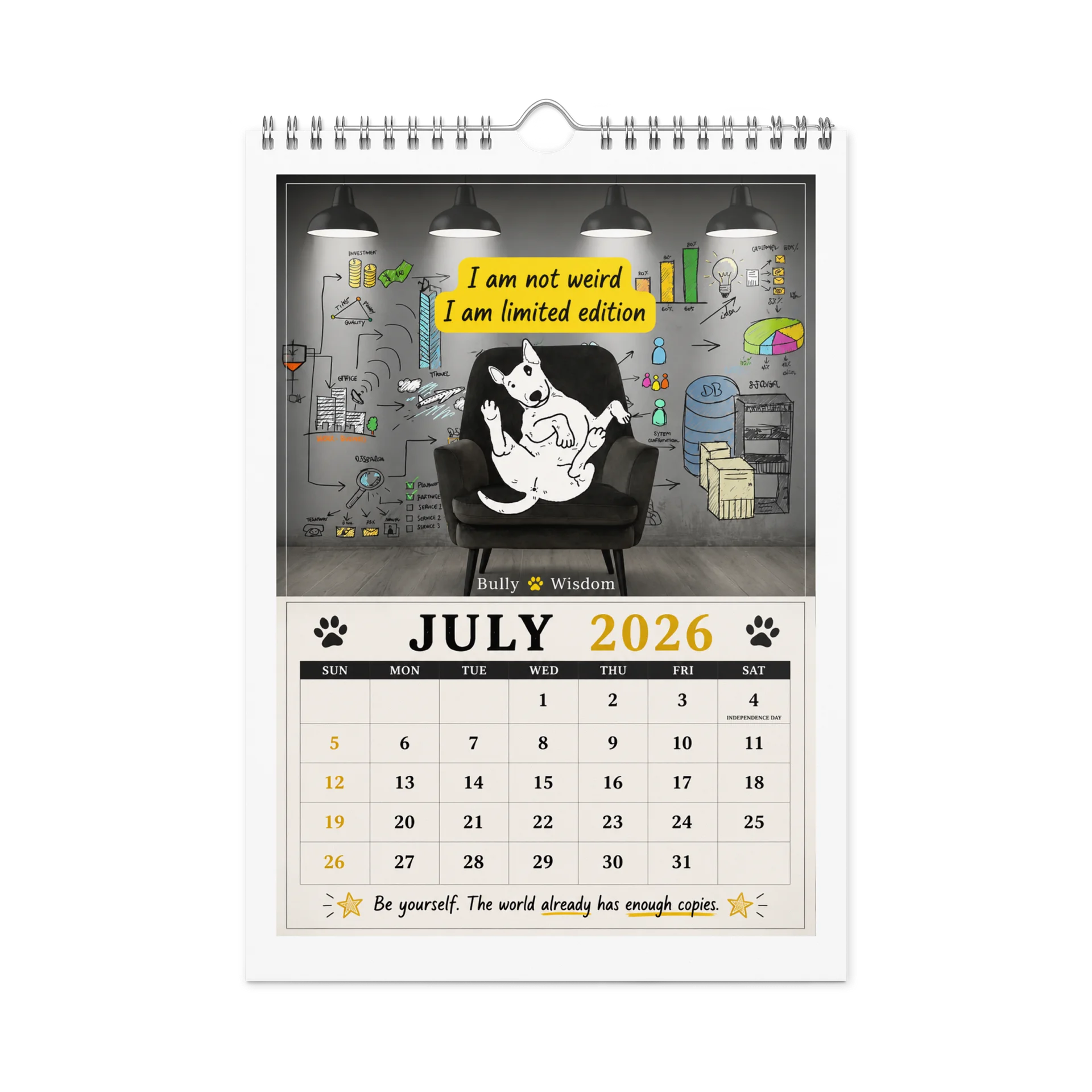 2026 Calendar by Bully Wisdom product image (7)