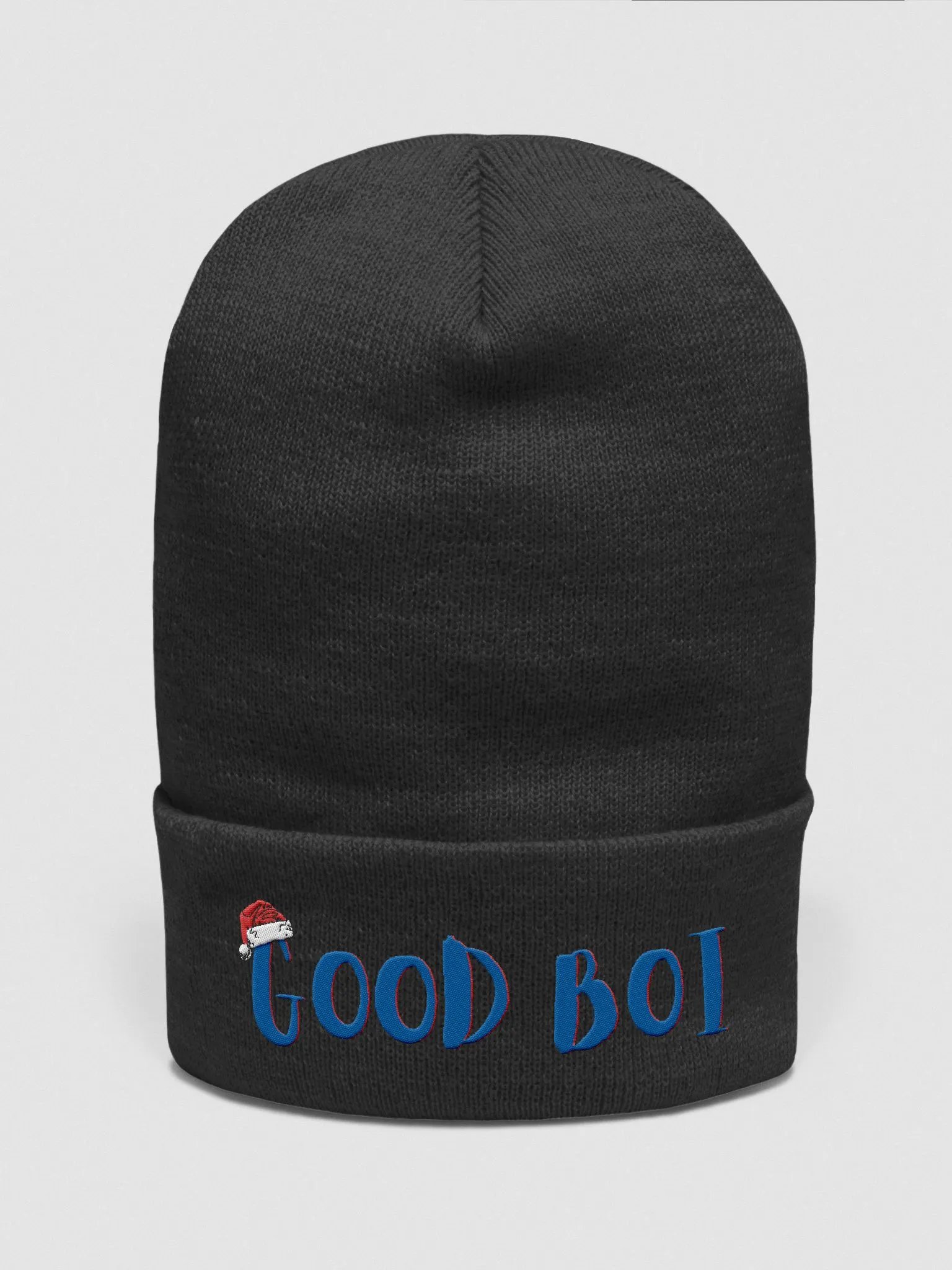 CHRISTMAS GOOD BOI BEANIE product image (1)