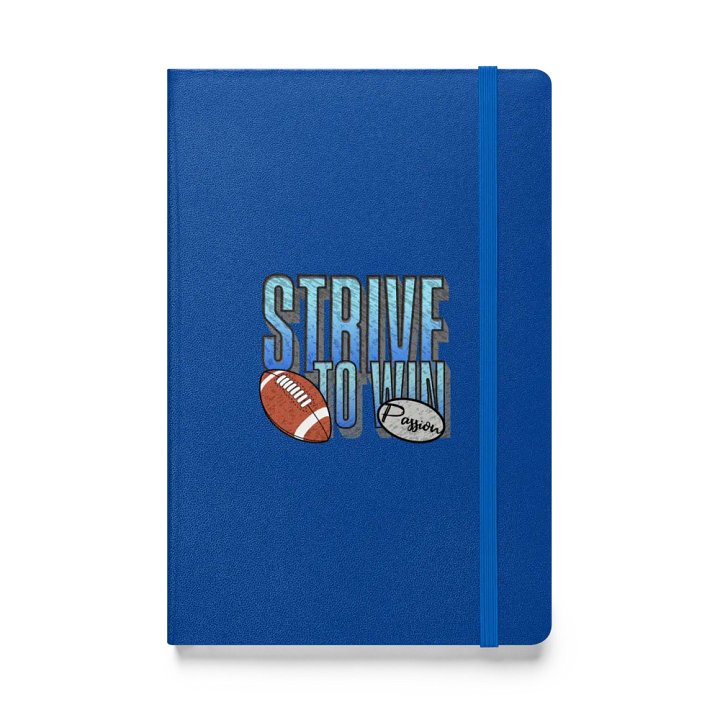 Strive to Win Football Hardcover Notebook product image (1)