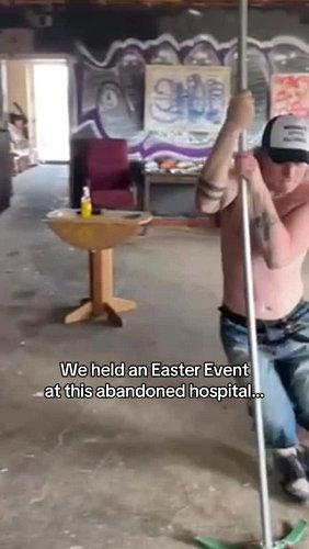 Our TRIBEX Easter Event at the abandoned Mercer Hospital
