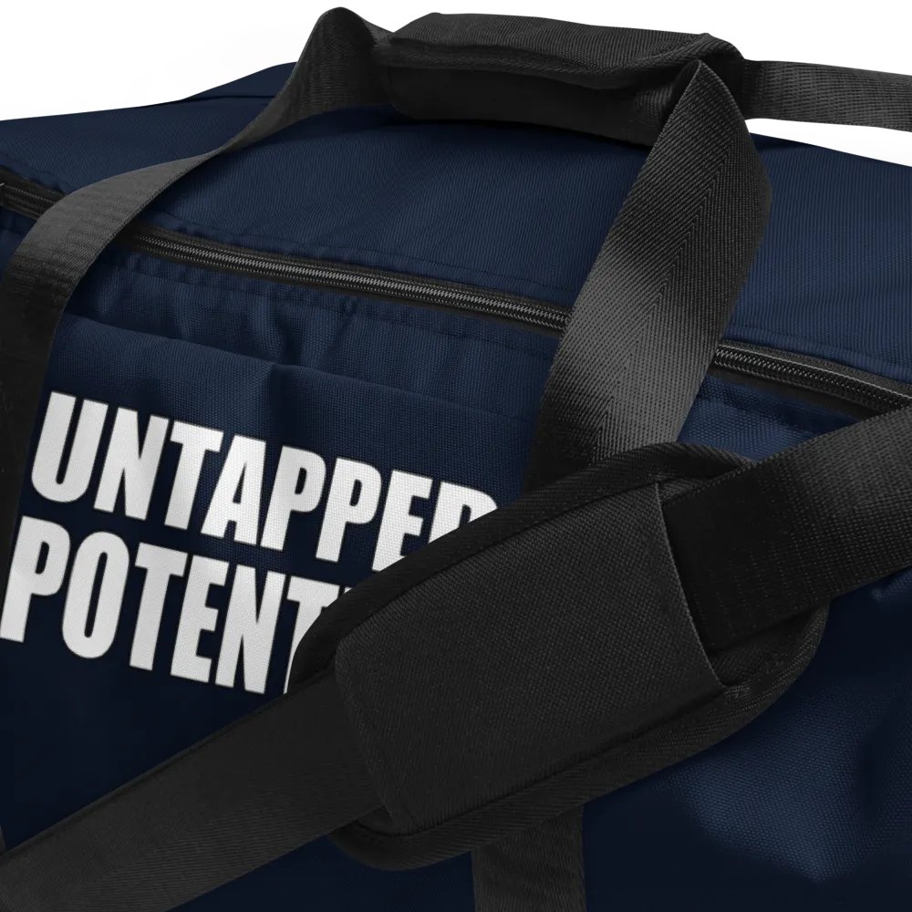Untapped Potential Navy Blue Duffle Bag product image (6)