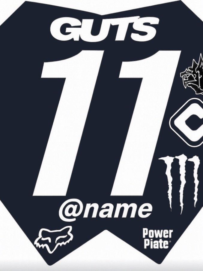 Custom etm rtr plates product image (2)