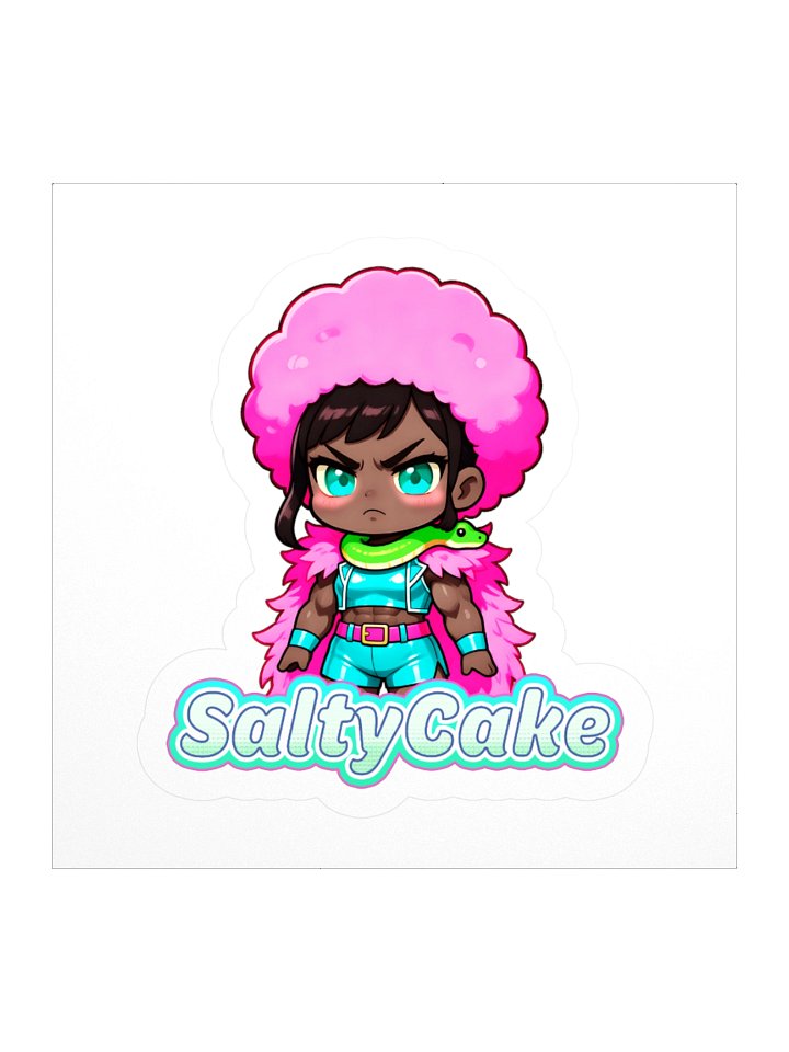 SALTYCAKE Kiss Cut Sticker product image (1)
