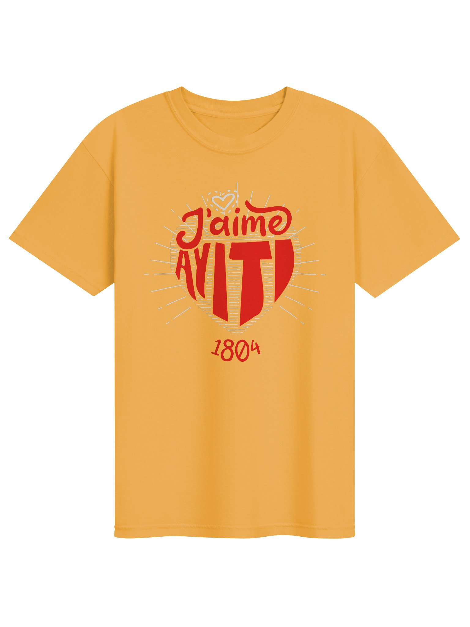 J'aime Ayiti Heart Graphic Tee product image (1)