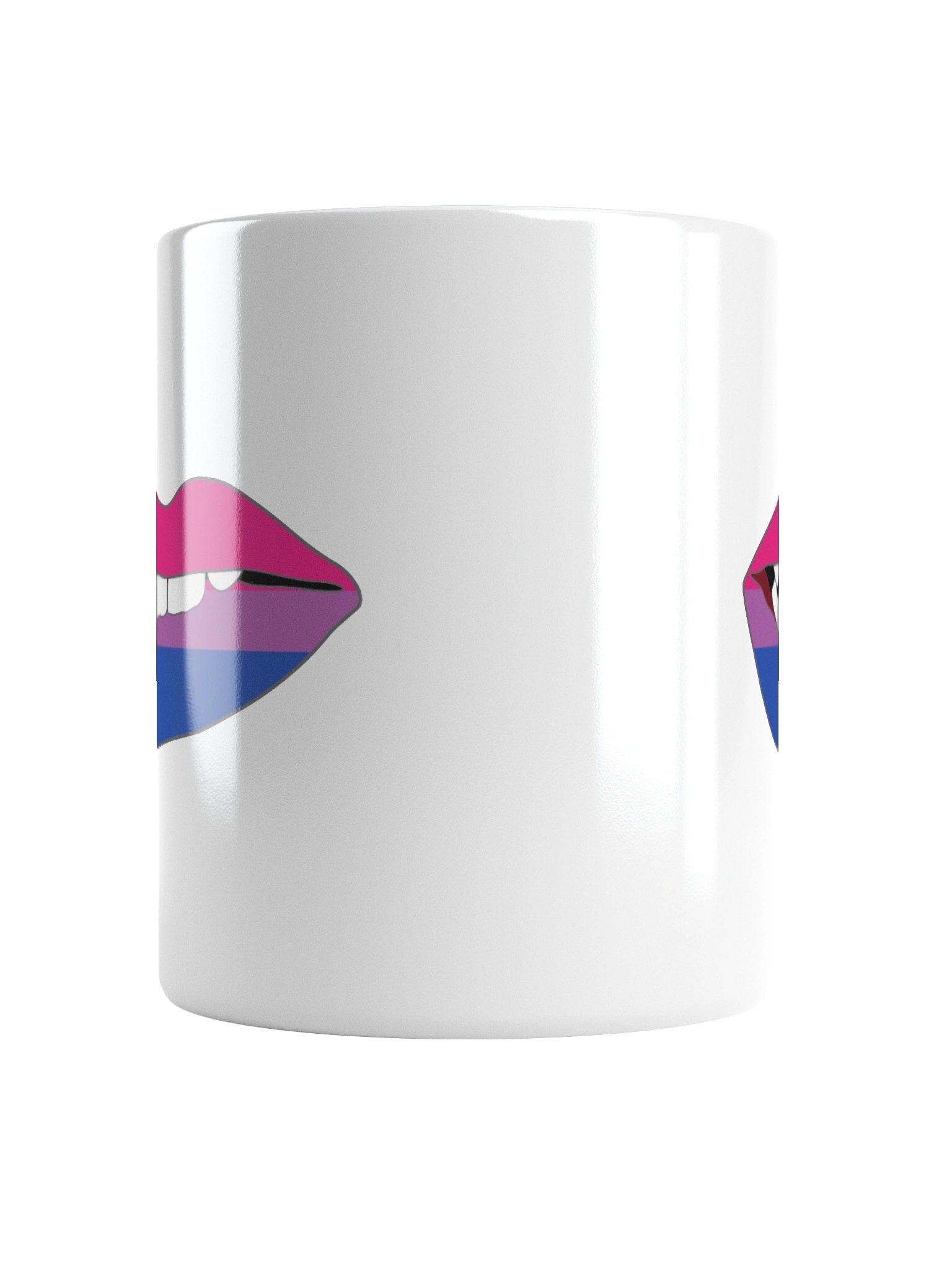 Bisexual Pride Flag Biting Lips Mug product image (5)