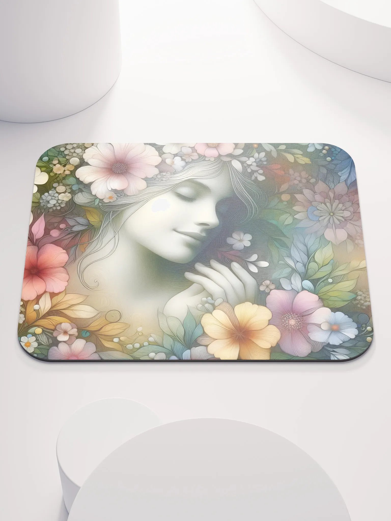 Floral Serenity Mouse Pad product image (1)